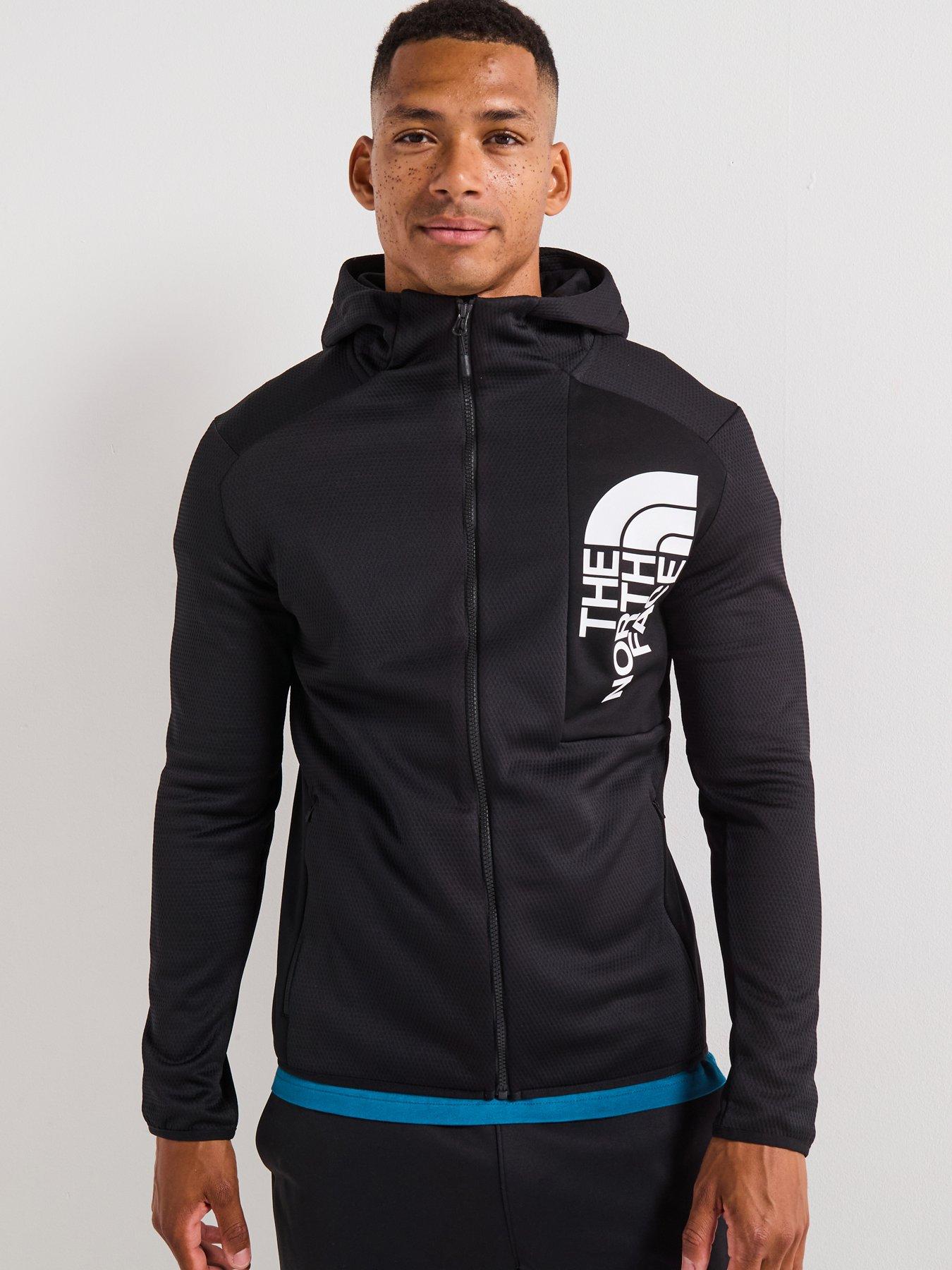 undefined Men's Merak Full Zip Hoodie - Black/White