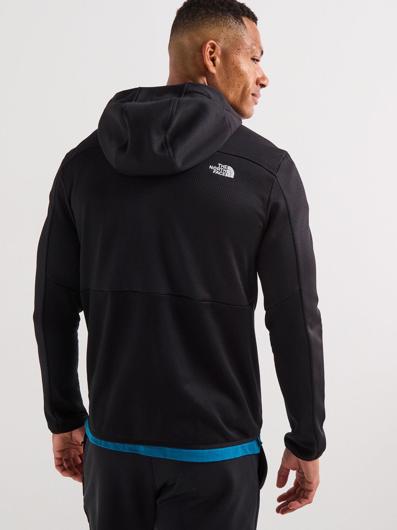 Image 2 of 6 of The North Face Men's Merak Full Zip Hoodie - Black/White