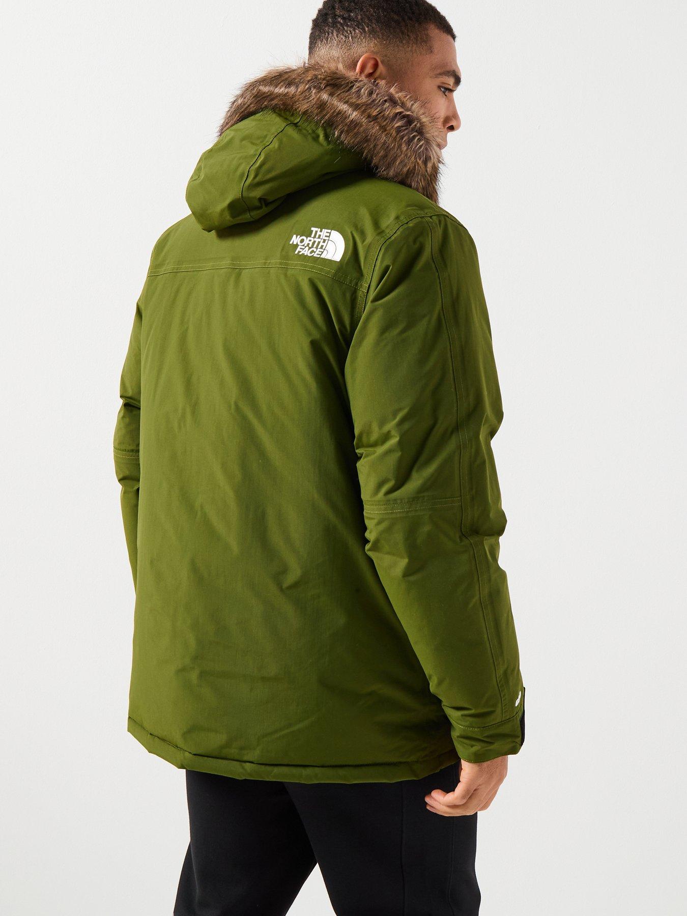 Image 2 of 6 of The North Face Mens Mcmurdo Parka Jacket - Green