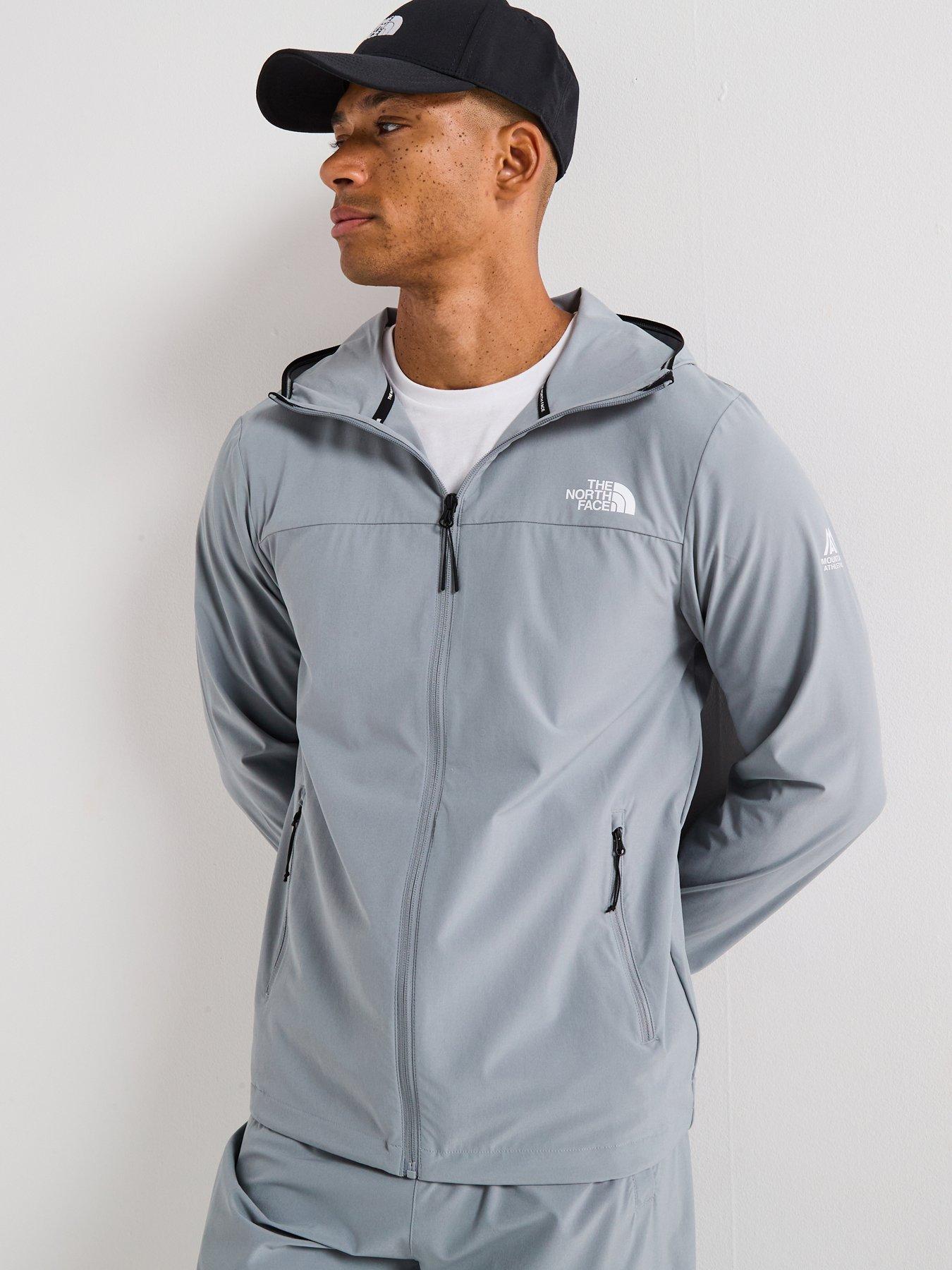 undefined Men's Mountain Athletics Hooded Wind Jacket - Grey