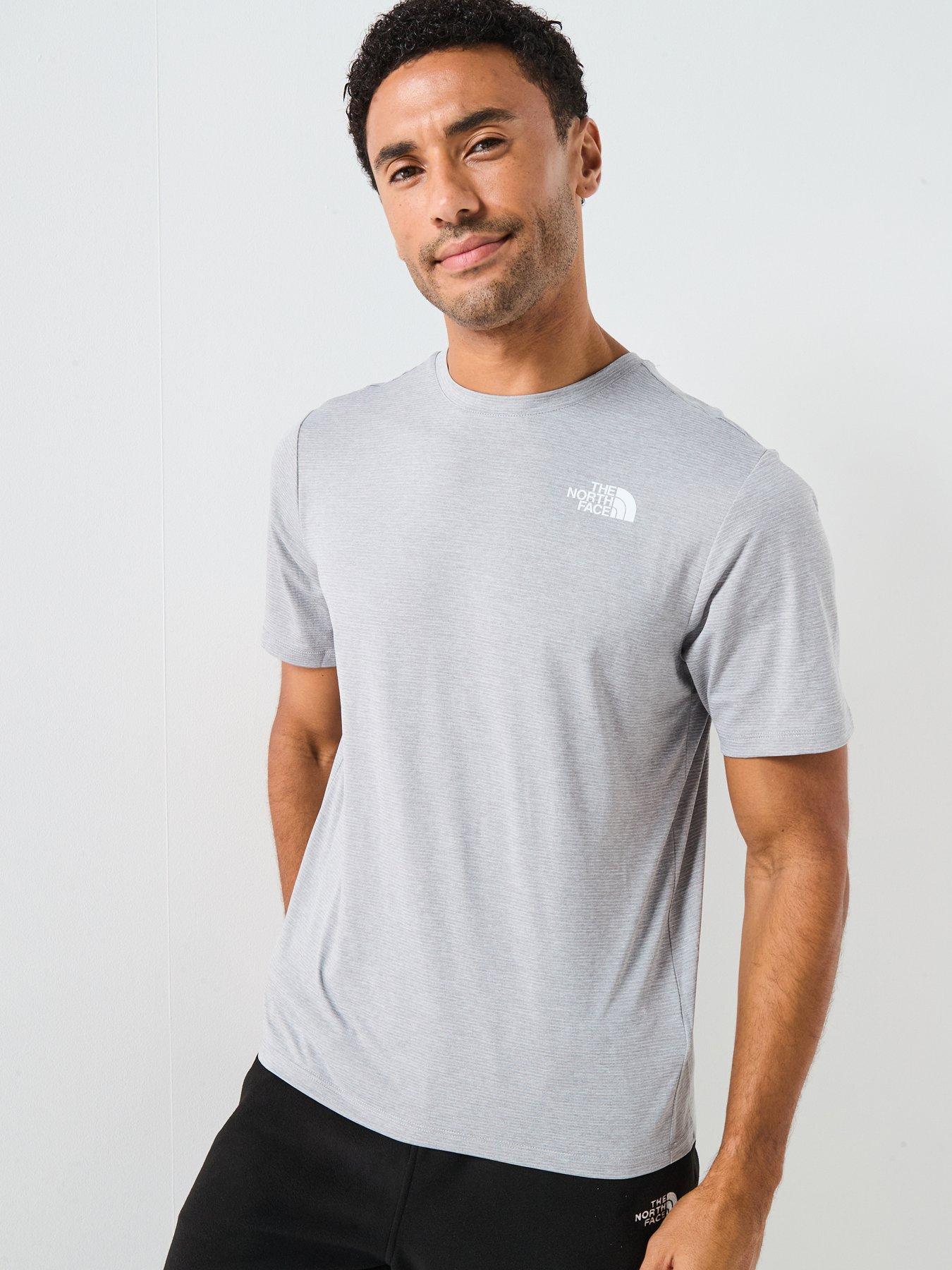 Image 1 of 6 of The North Face Men's 24/7 S/S Tee Reg - Grey
