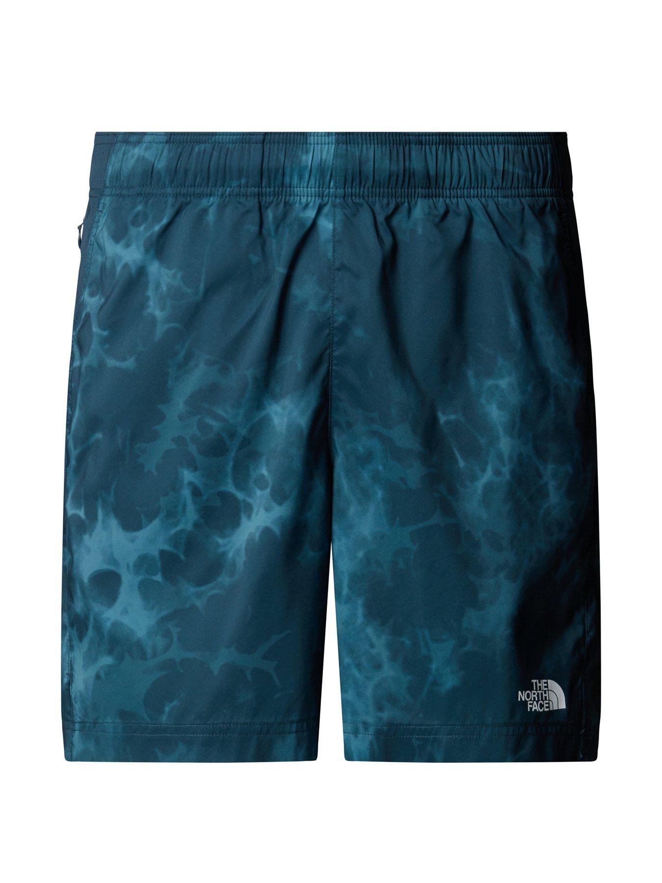 Image 4 of 5 of The North Face Men's 24/7 7In Shorts - Print - Blue