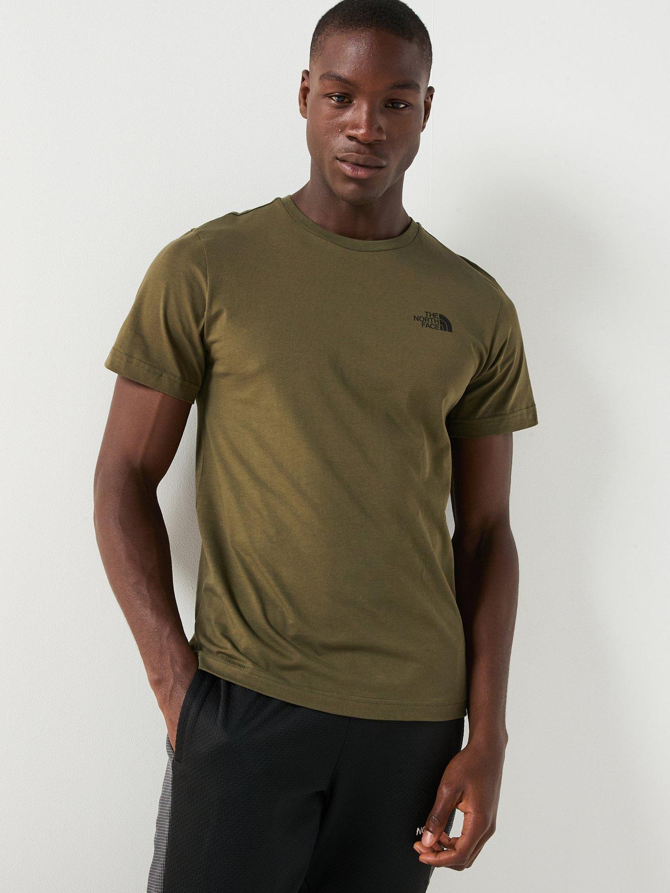 Image 2 of 6 of The North Face Men's S/s Box Nse Edge Of Light Infill Tee - Brown