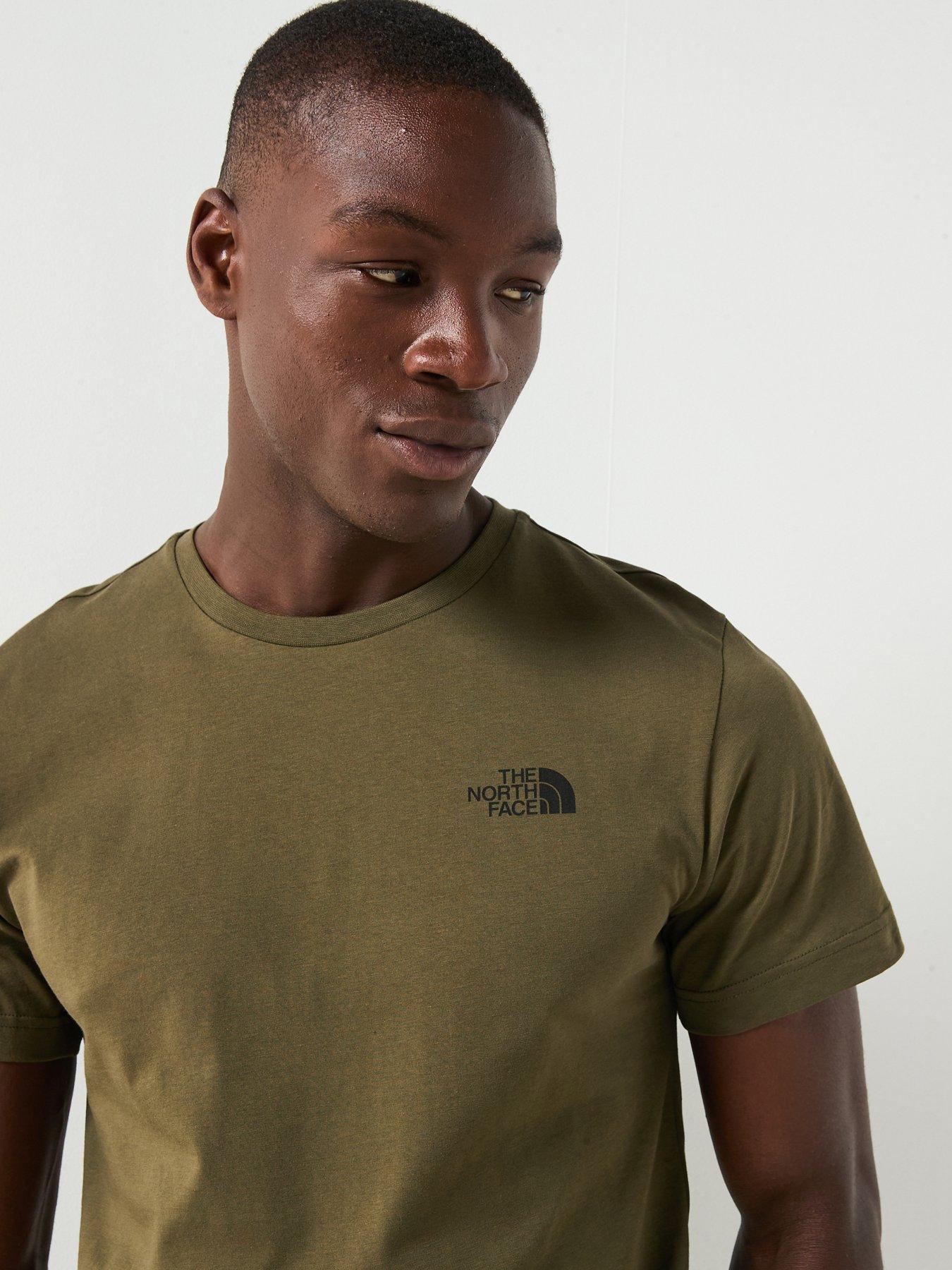 Image 5 of 6 of The North Face Men's S/s Box Nse Edge Of Light Infill Tee - Brown