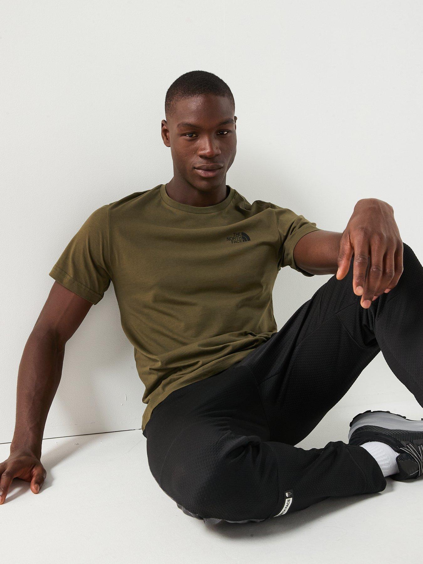 Image 6 of 6 of The North Face Men's S/s Box Nse Edge Of Light Infill Tee - Brown