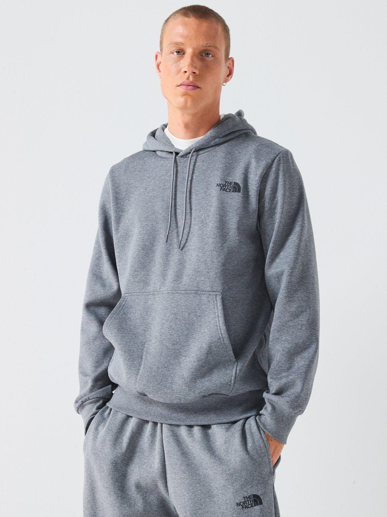 undefined Men's Simple Dome Hoodie - Grey