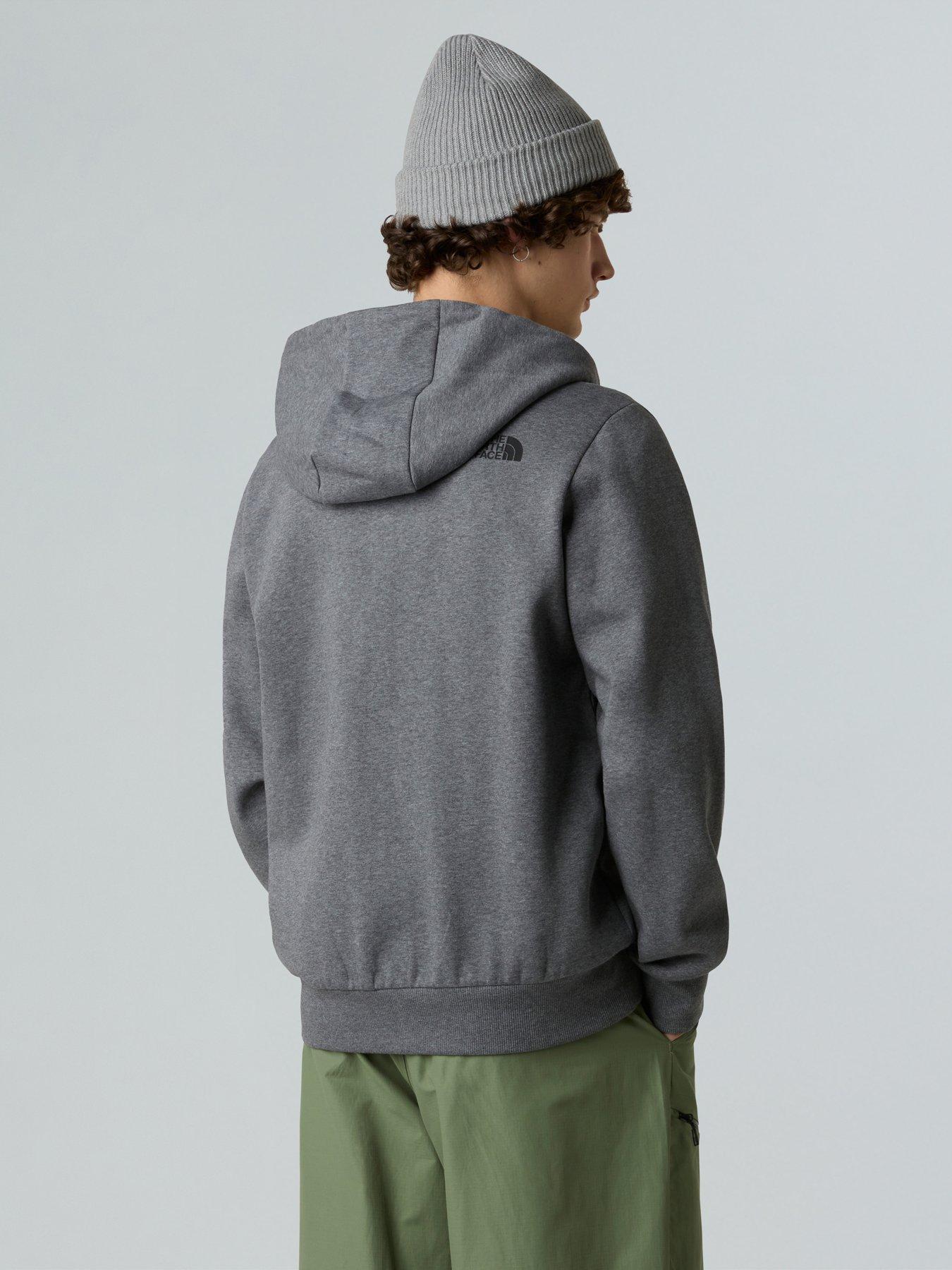 Image 2 of 4 of The North Face Men's Simple Dome Full Zip Hoodie - Grey