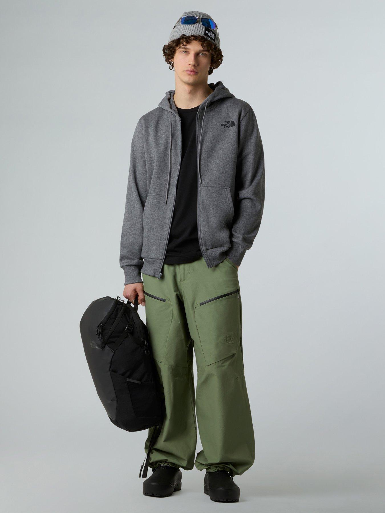 Image 3 of 4 of The North Face Men's Simple Dome Full Zip Hoodie - Grey