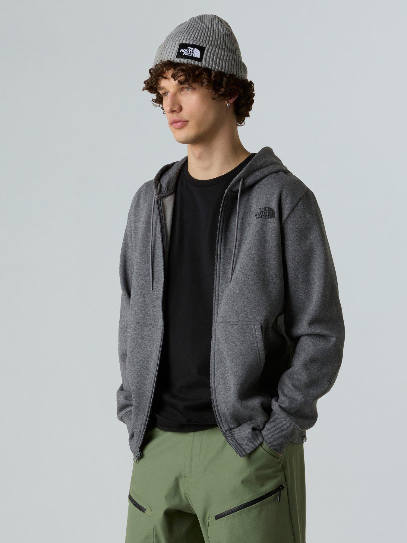 Image 4 of 4 of The North Face Men's Simple Dome Full Zip Hoodie - Grey