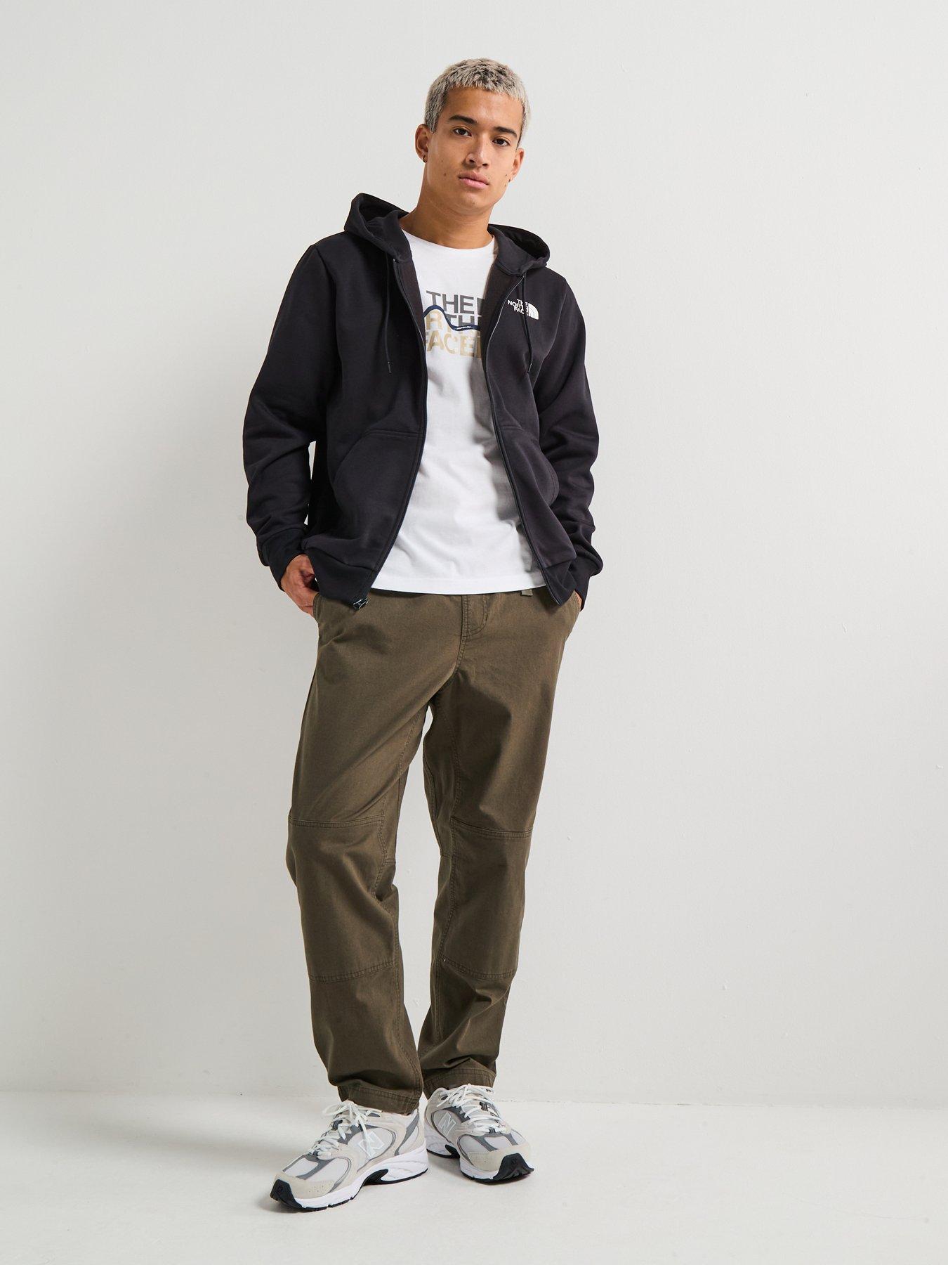 Image 3 of 6 of The North Face Men's Simple Dome Full Zip Hoodie - Black