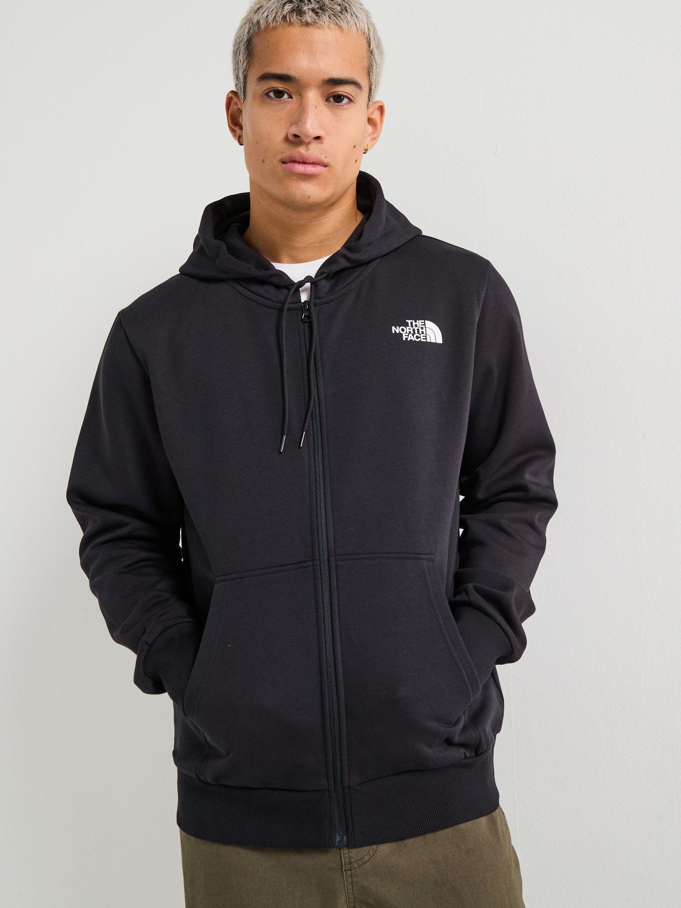 Image 5 of 6 of The North Face Men's Simple Dome Full Zip Hoodie - Black