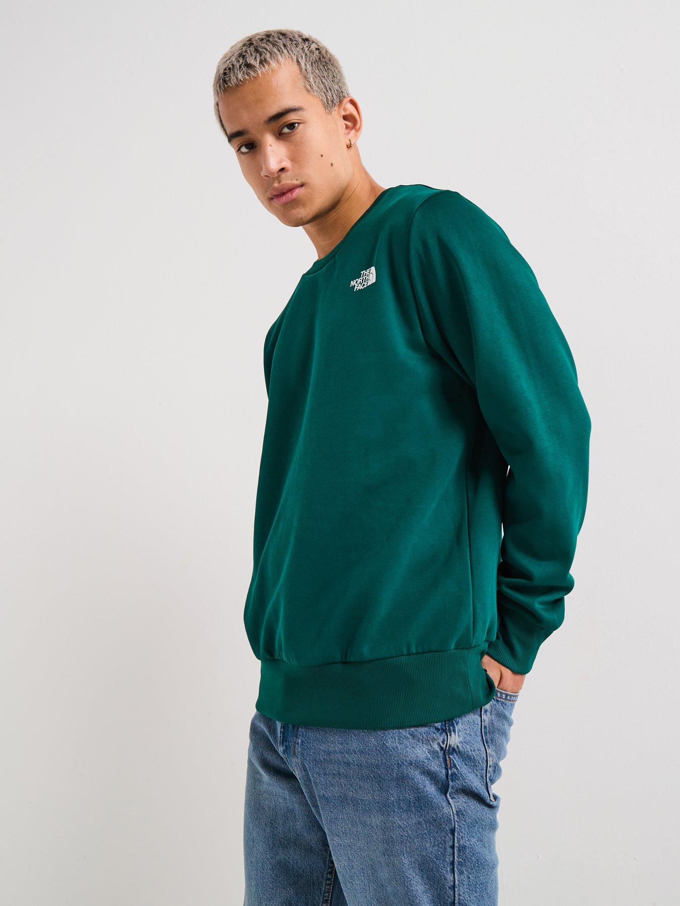 undefined Men's Simple Dome Crew - Green