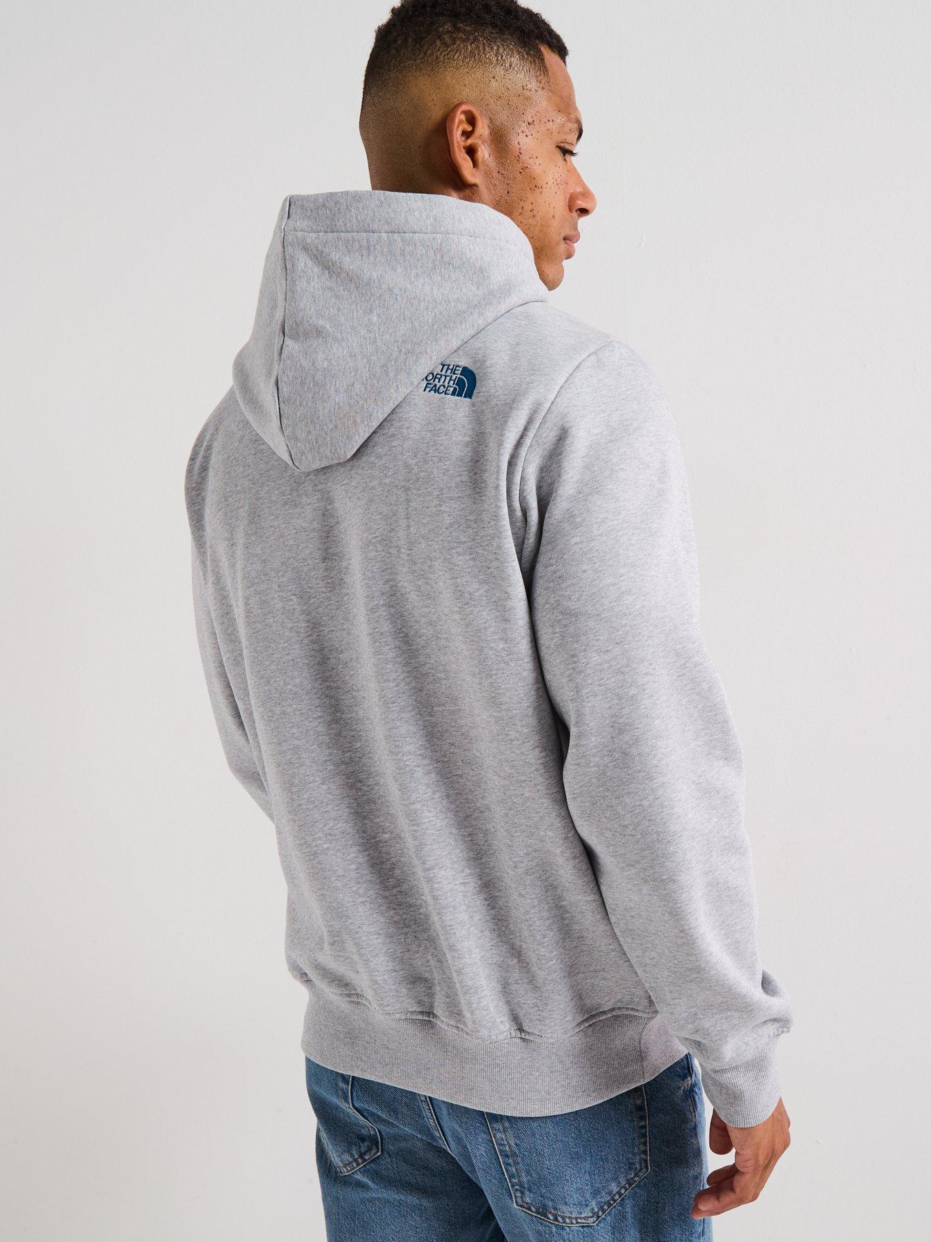 Image 2 of 5 of The North Face Men's Drew Peak Pullover Hoodie - Grey