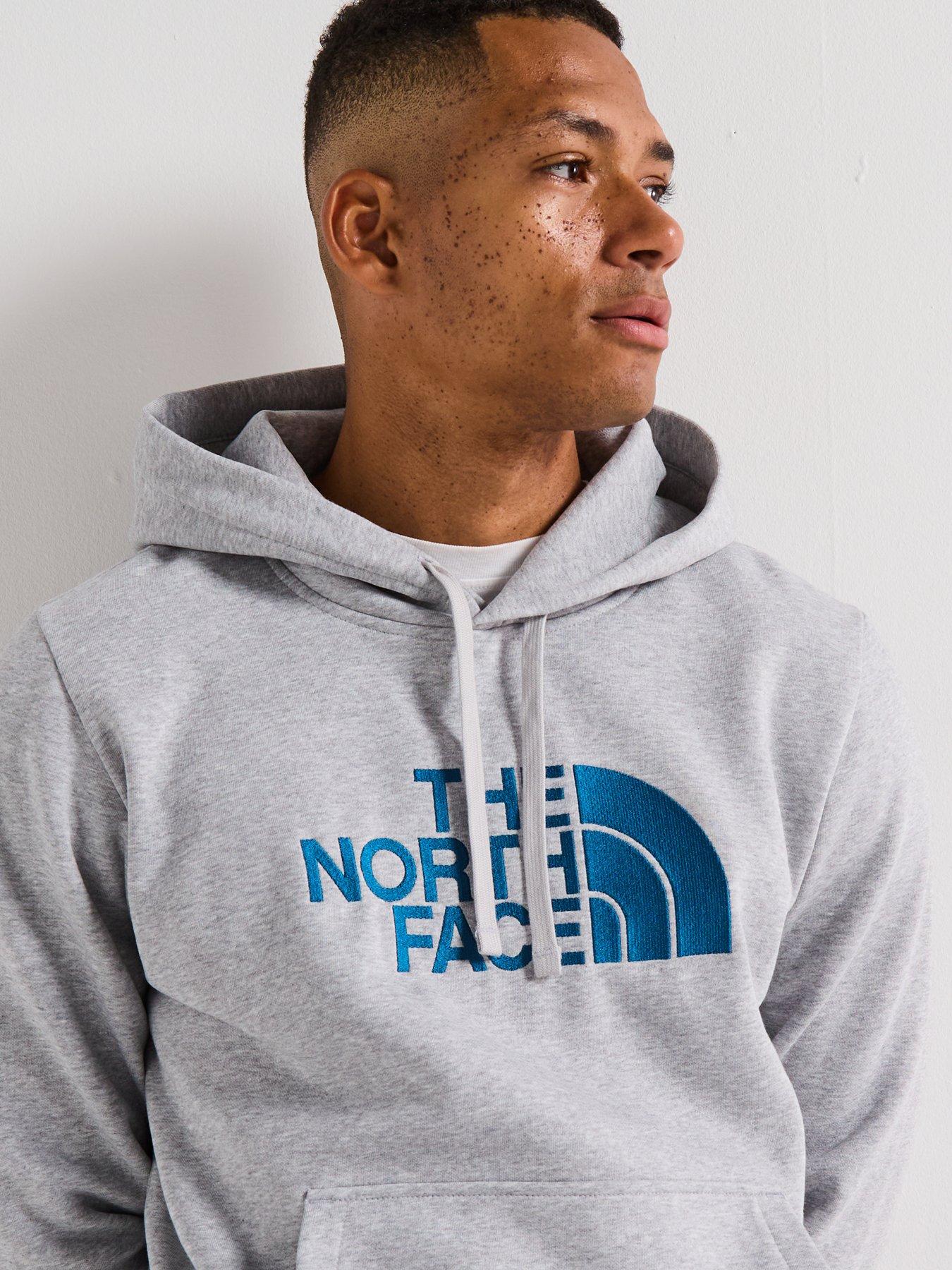 Image 4 of 5 of The North Face Men's Drew Peak Pullover Hoodie - Grey