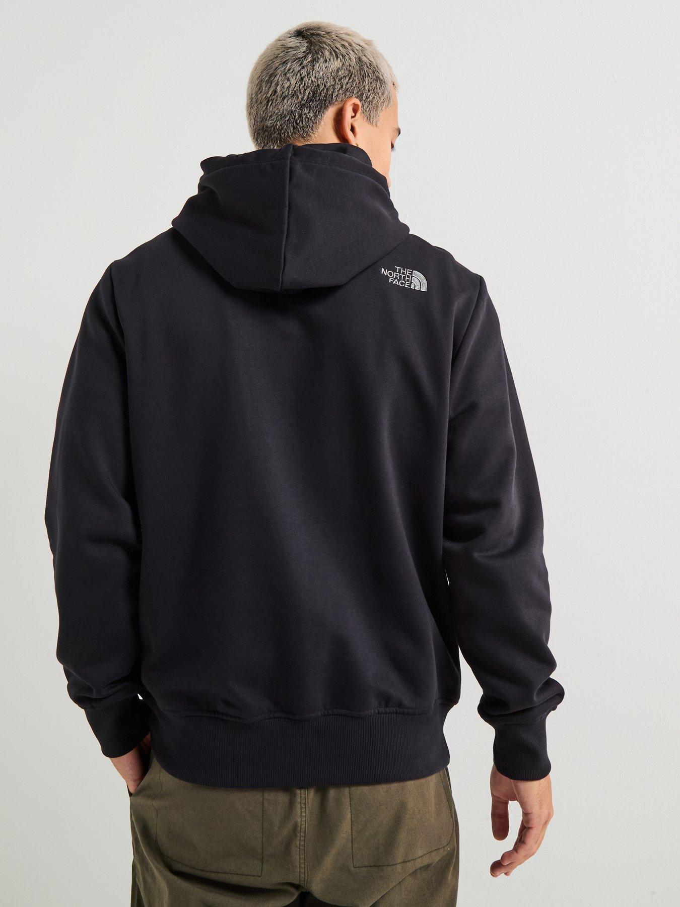 Image 2 of 6 of The North Face Men's Drew Peak Pullover Hoodie - Black