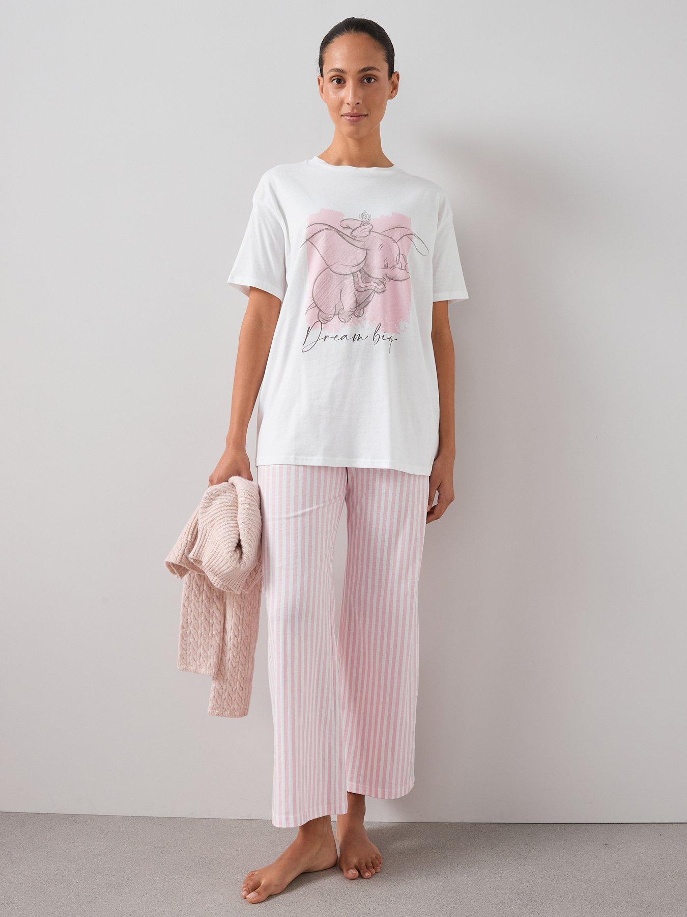 The Very Collection Disney Dumbo Short Sleeve Pyjama Set - Pink
