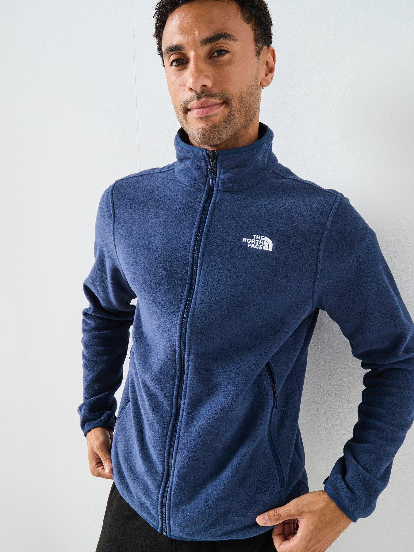 the-north-face-mens-glacier-fleece-jacket-navy
