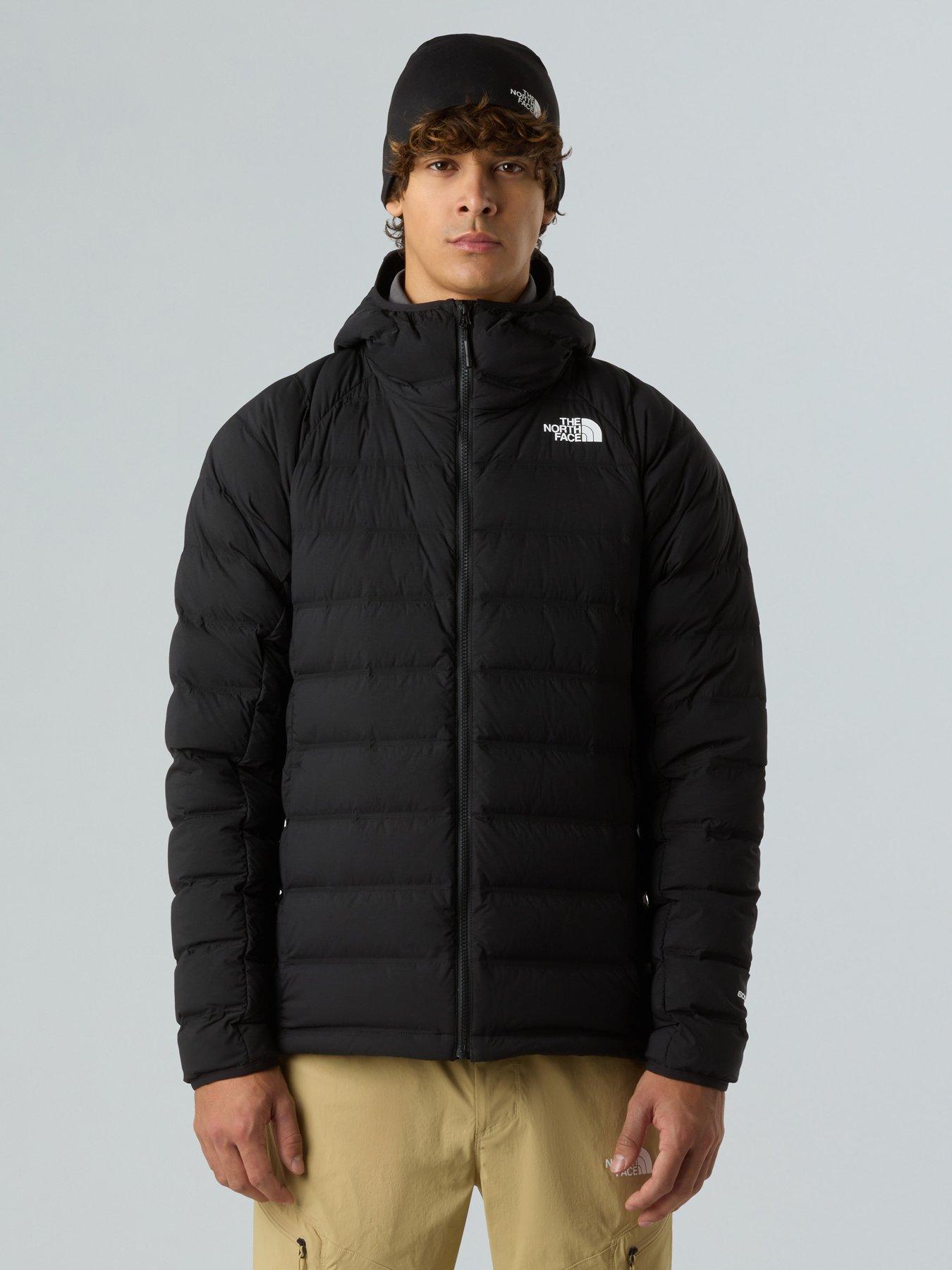 undefined Mens Abseil Stretch Down Hoodie - Black