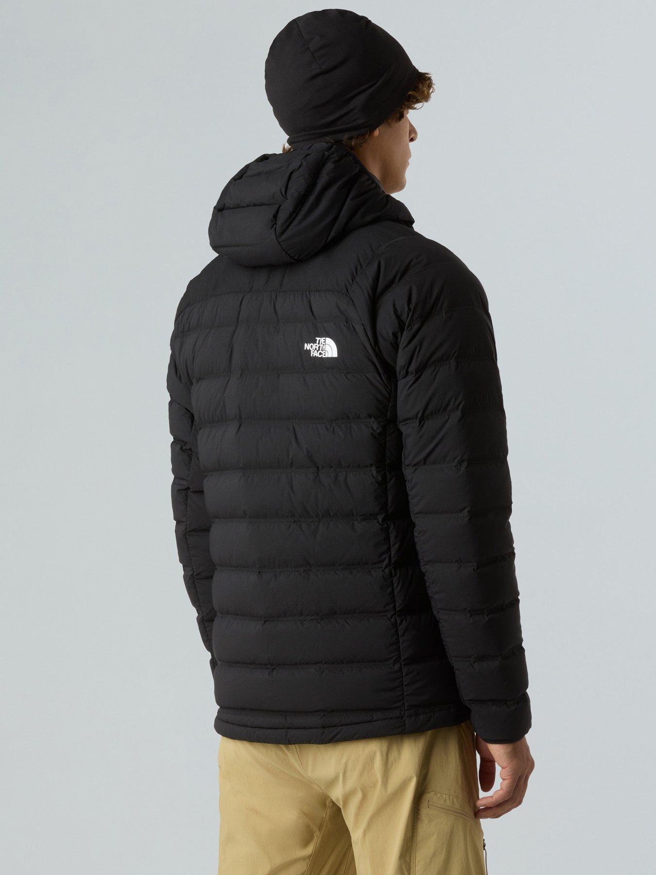 Image 2 of 4 of The North Face Mens Abseil Stretch Down Hooded Jacket - Black