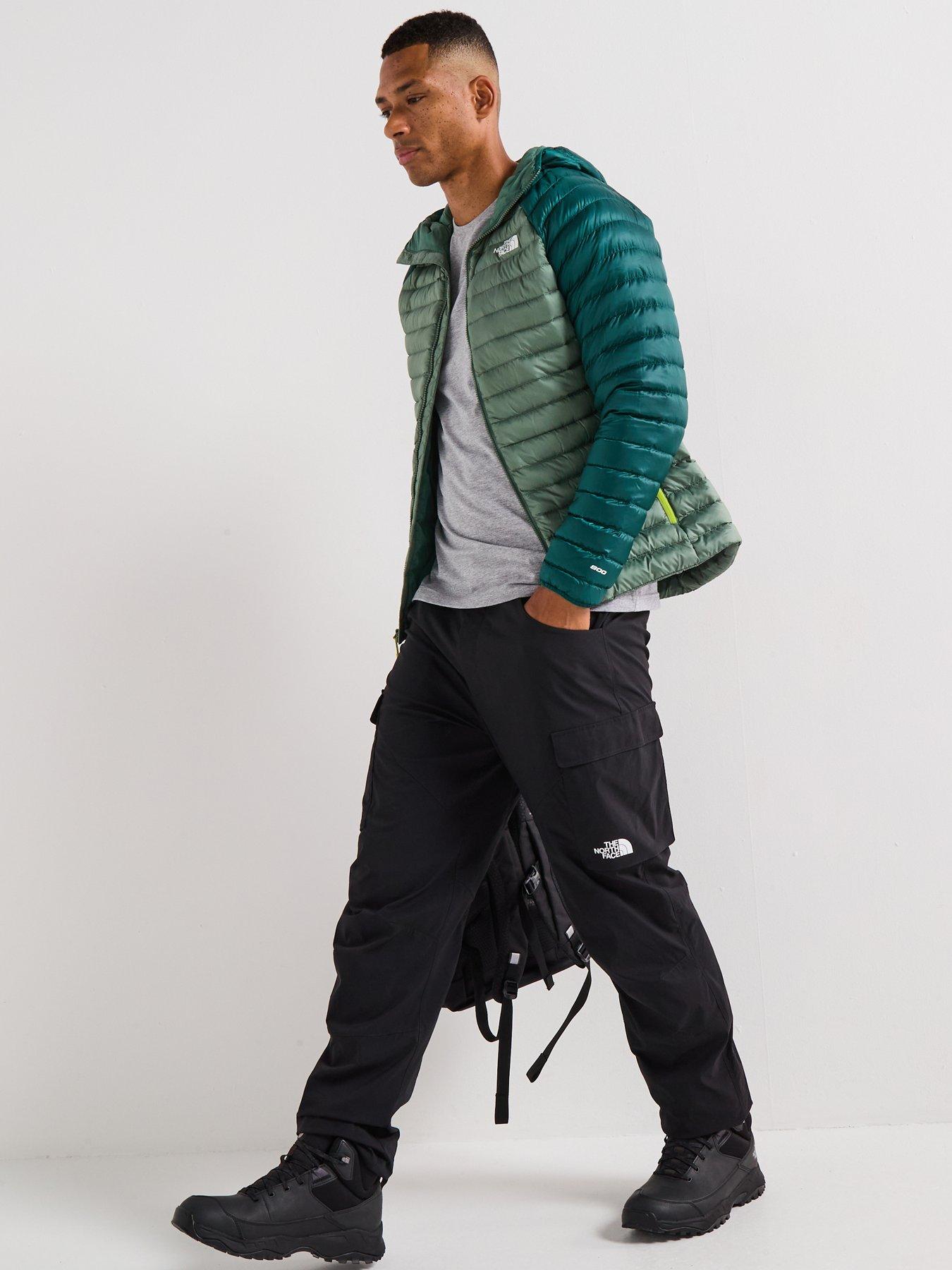 Image 3 of 6 of The North Face Mens Bettaforca Down Hooded Jacket - Green