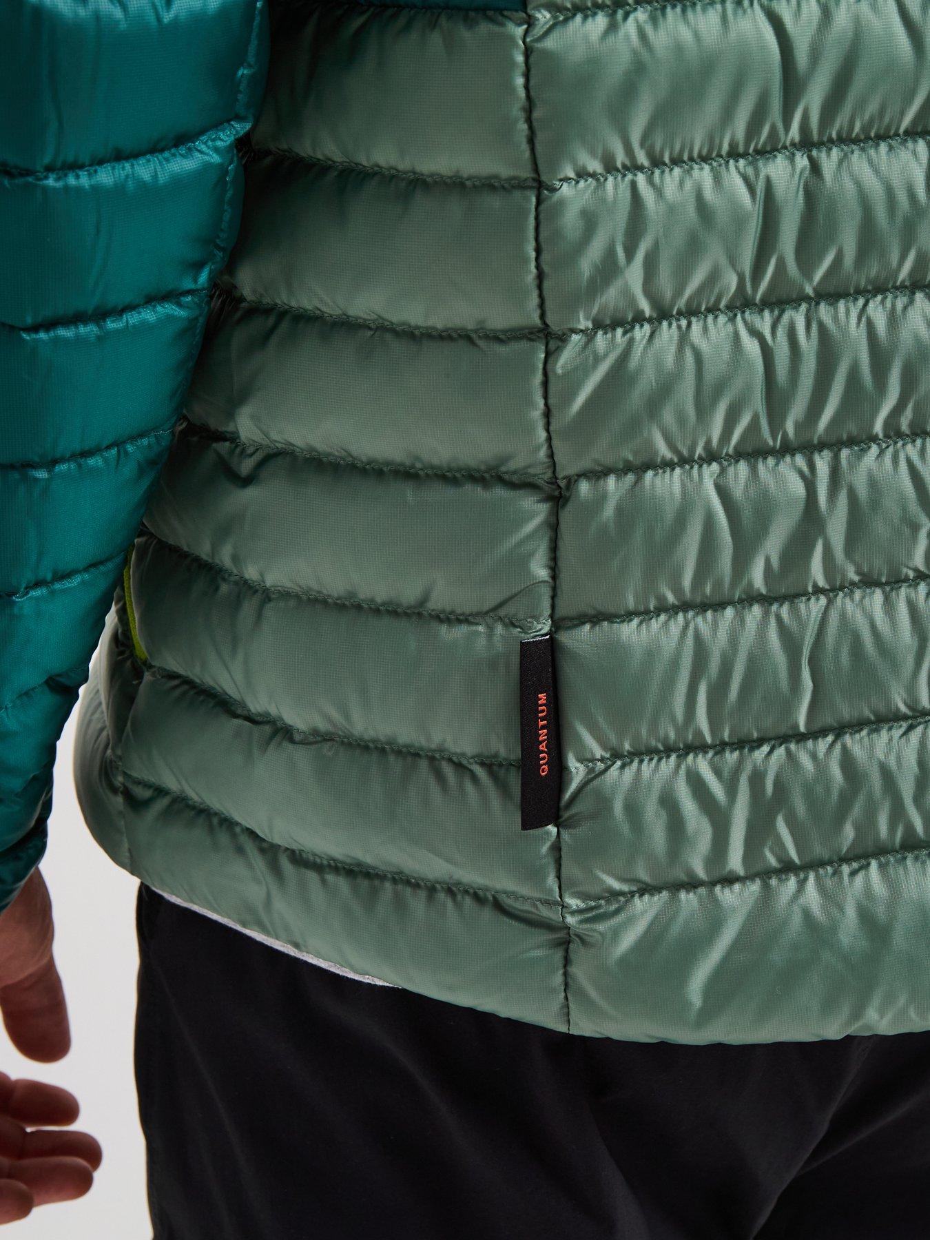 Image 4 of 6 of The North Face Mens Bettaforca Down Hooded Jacket - Green