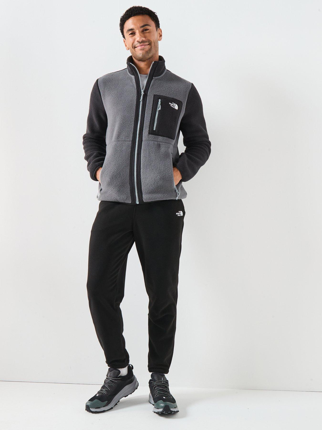 Image 6 of 6 of The North Face Men's Yumiori Fleece Full Zip Jacket - Grey