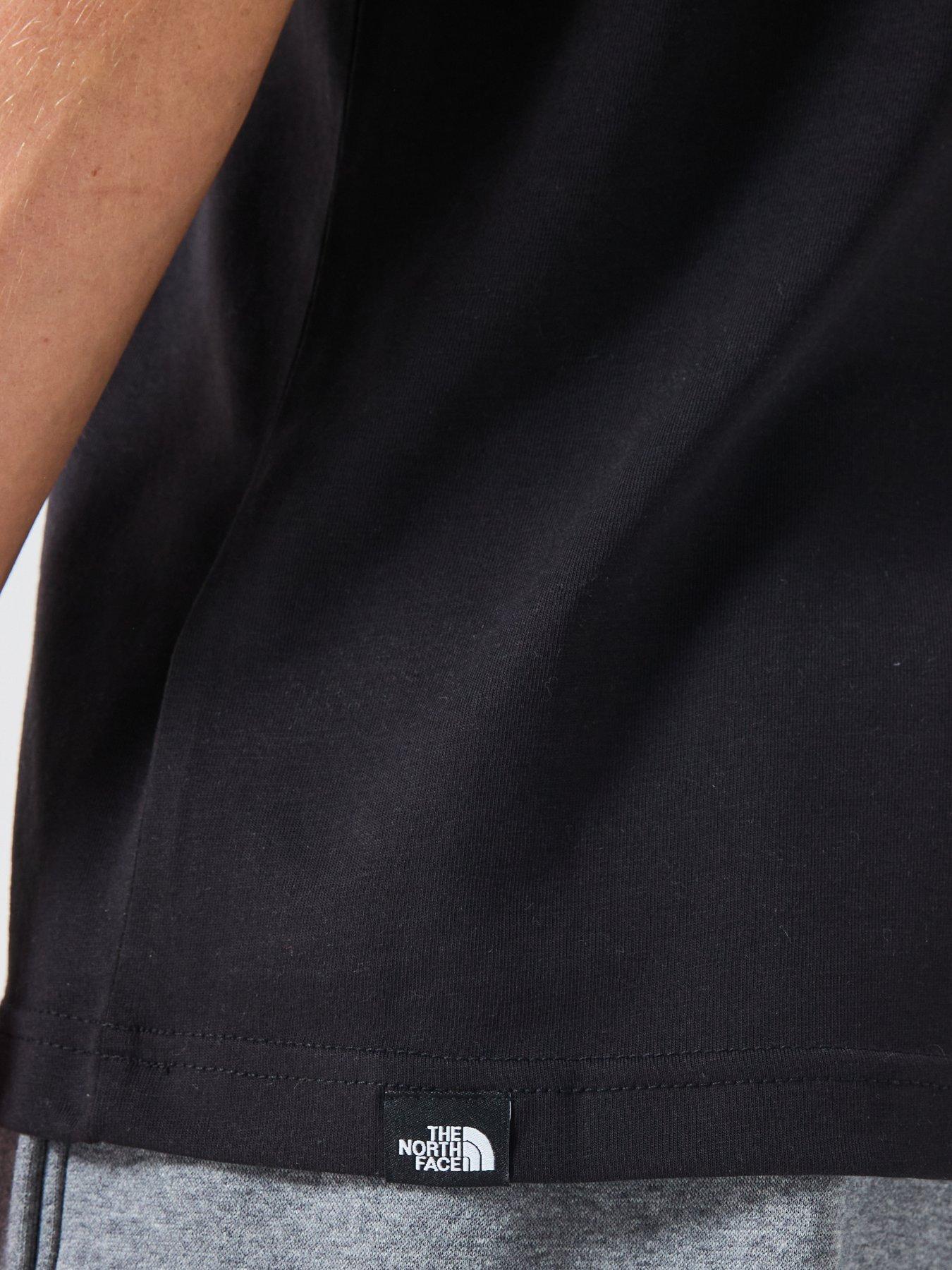 Image 5 of 6 of The North Face Mens Easy T-Shirt - Black