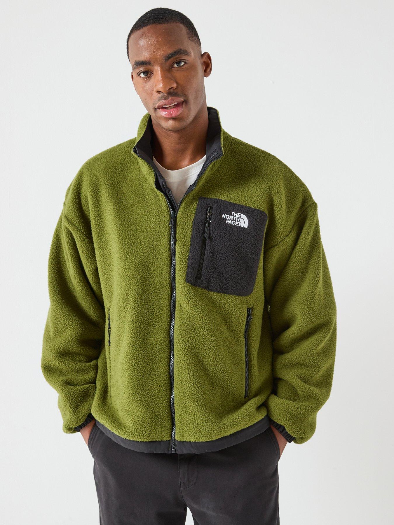 The North Face Men's Yumiori Reversible Fleece Jacket - Green/Black