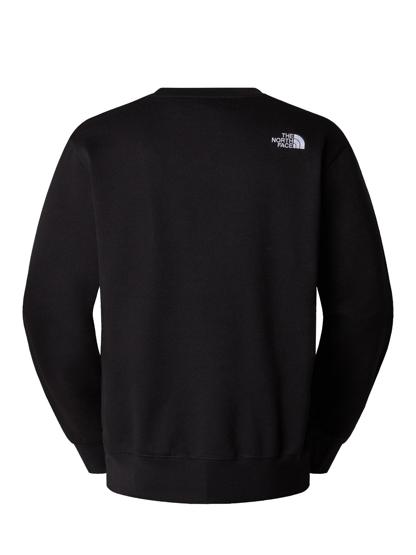  image of the-north-face-mens-essential-relaxed-sweatshirt-black