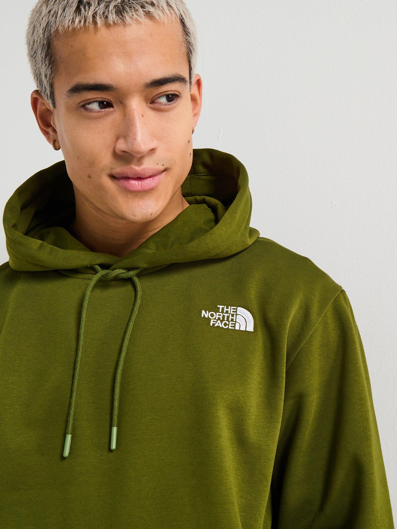 Image 4 of 6 of The North Face Mens Essential Relaxed Hoodie - Khaki