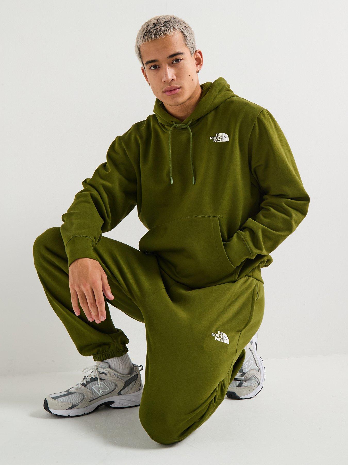 Image 6 of 6 of The North Face Mens Essential Relaxed Hoodie - Khaki