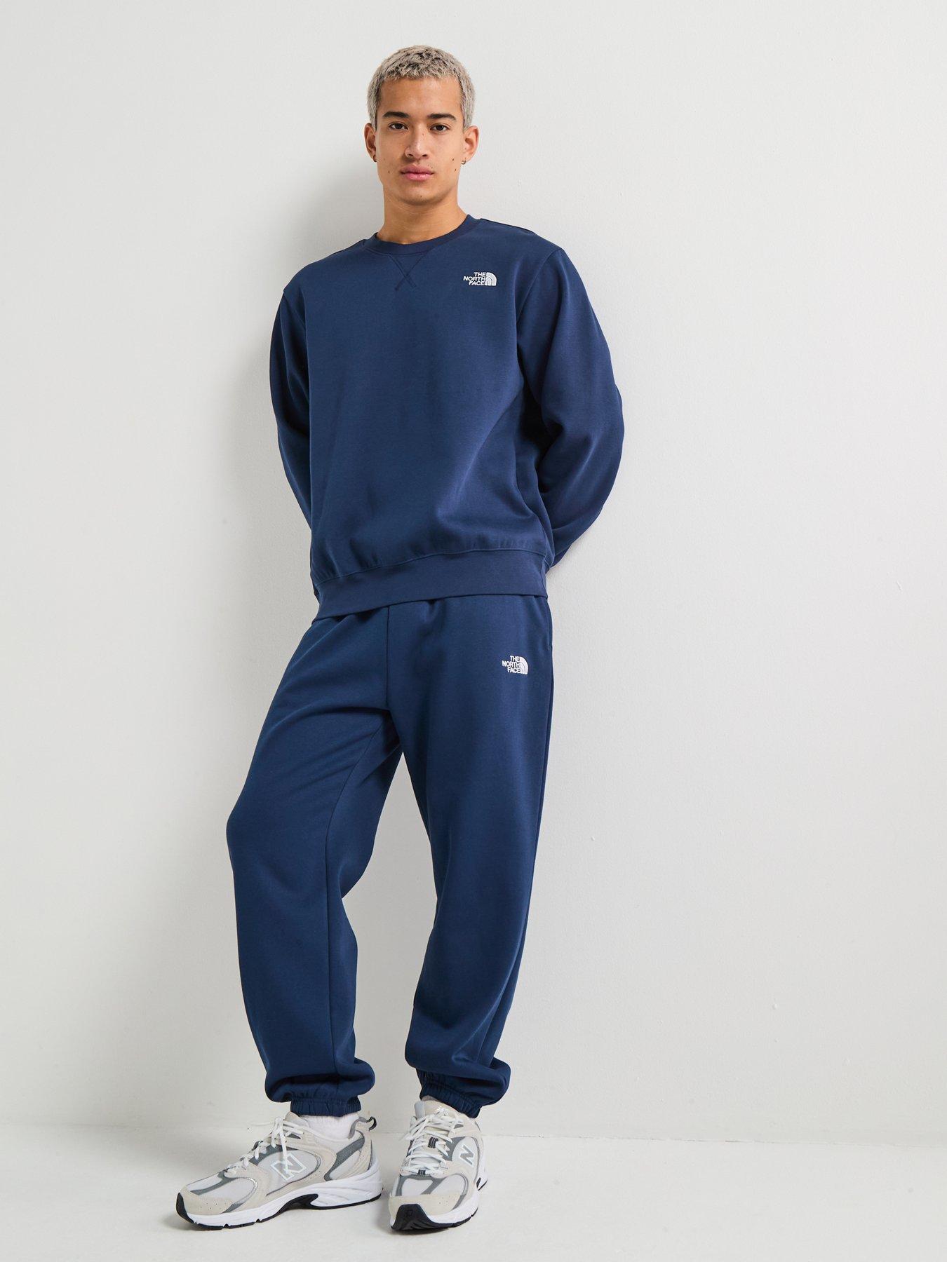 Image 3 of 6 of The North Face Mens Essential Relaxed Crew - Navy