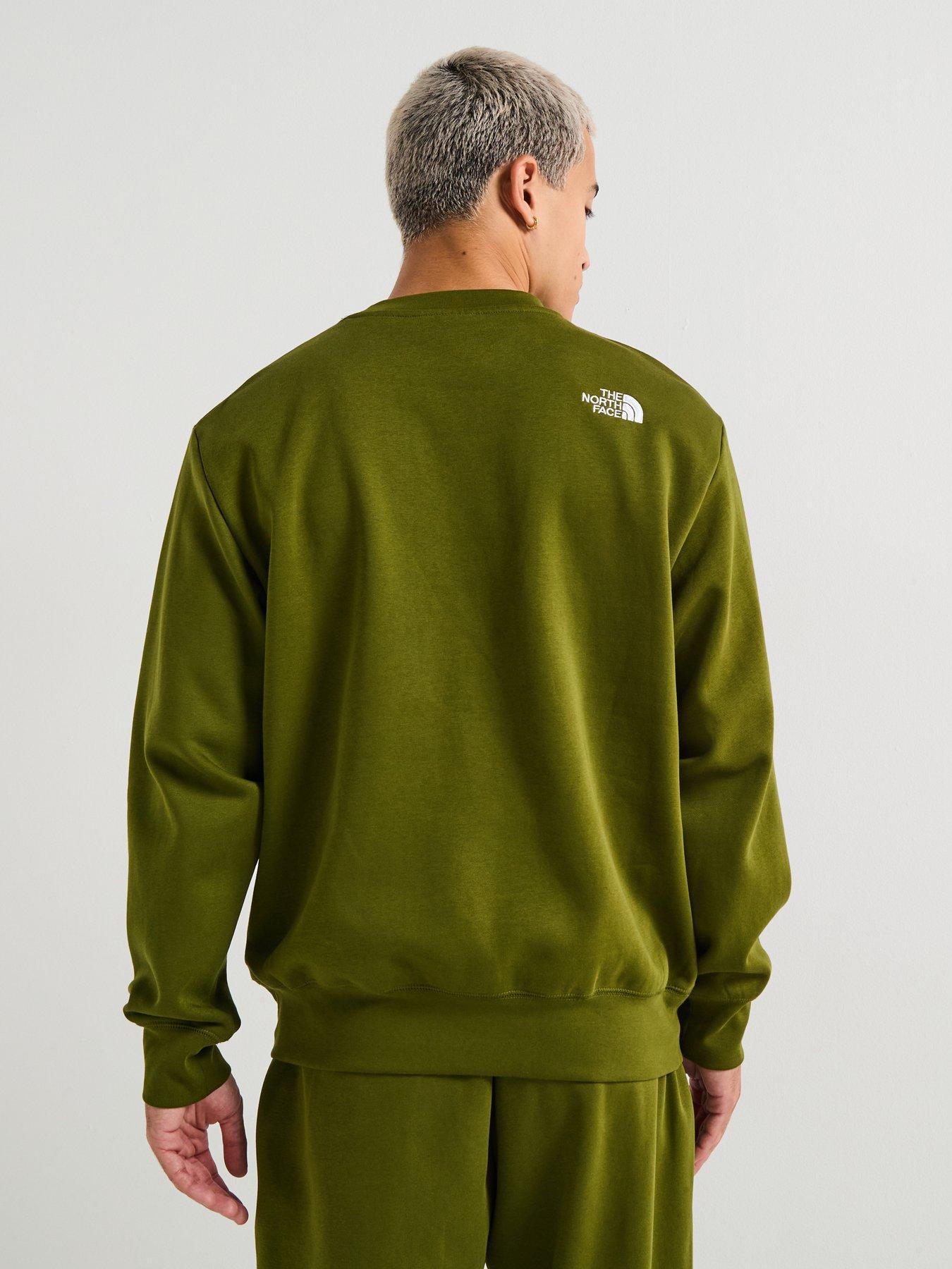 Image 2 of 6 of The North Face Mens Essential Relaxed Crew - Khaki