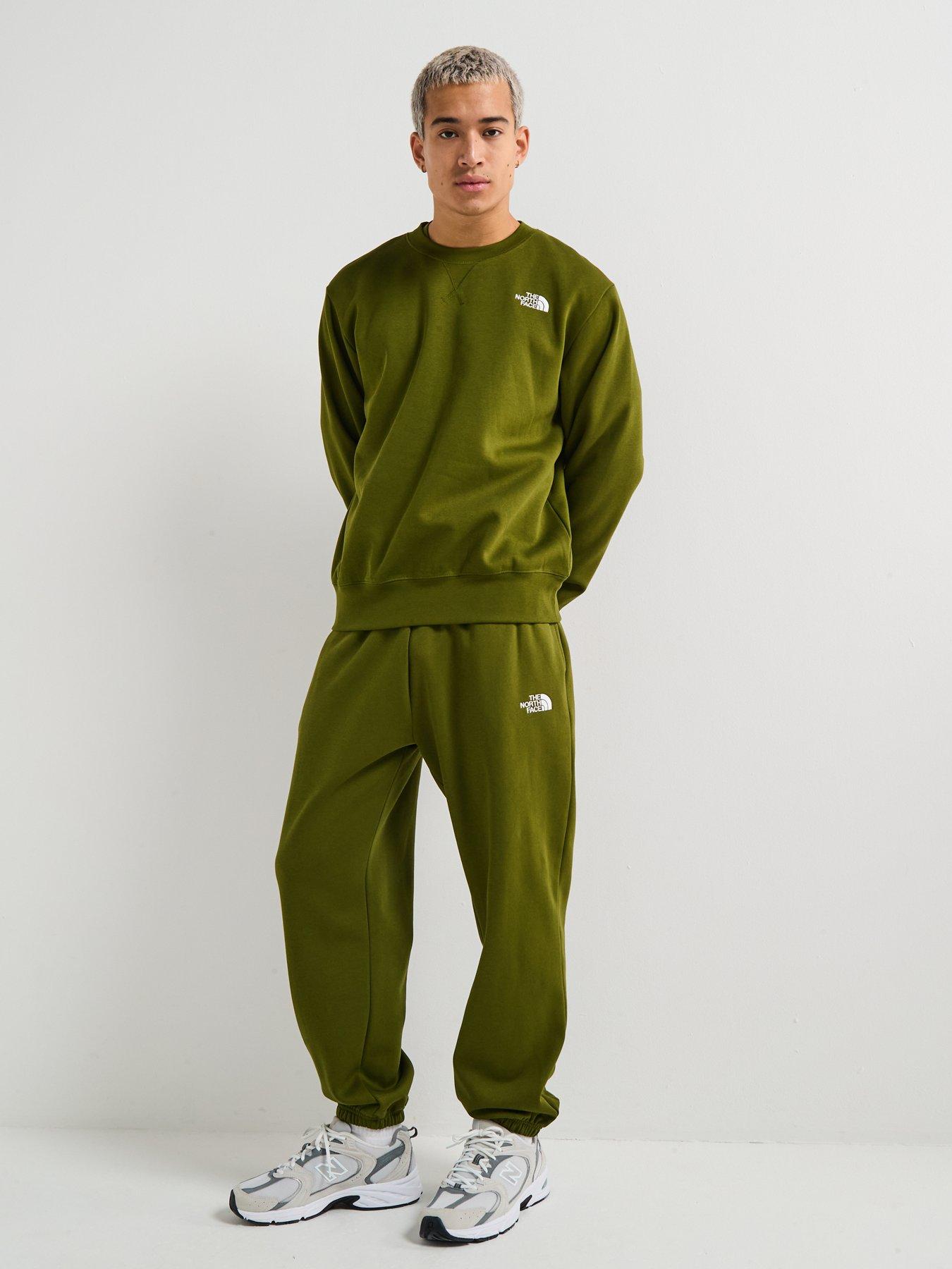Image 3 of 6 of The North Face Mens Essential Relaxed Crew - Khaki