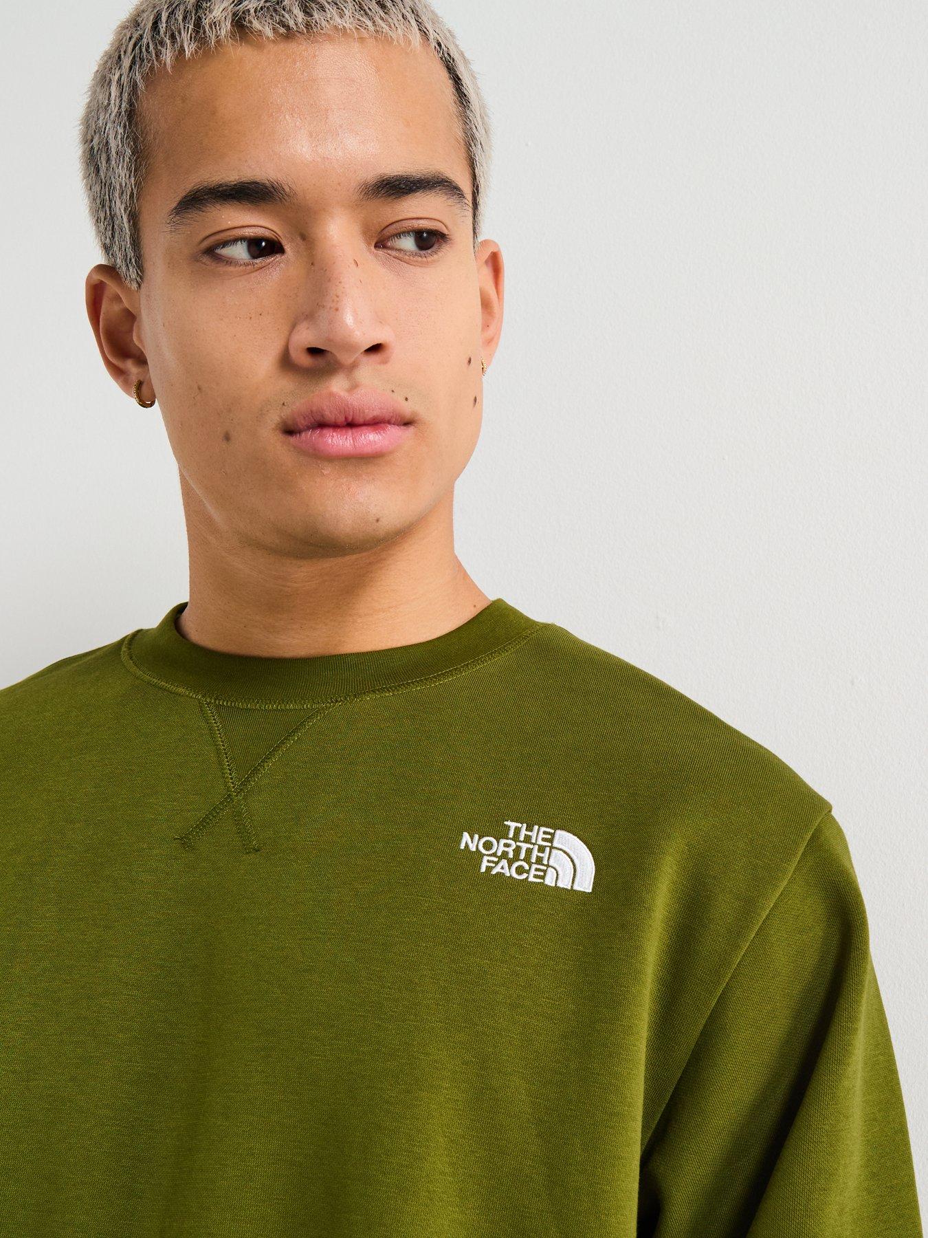 Image 4 of 6 of The North Face Mens Essential Relaxed Crew - Khaki