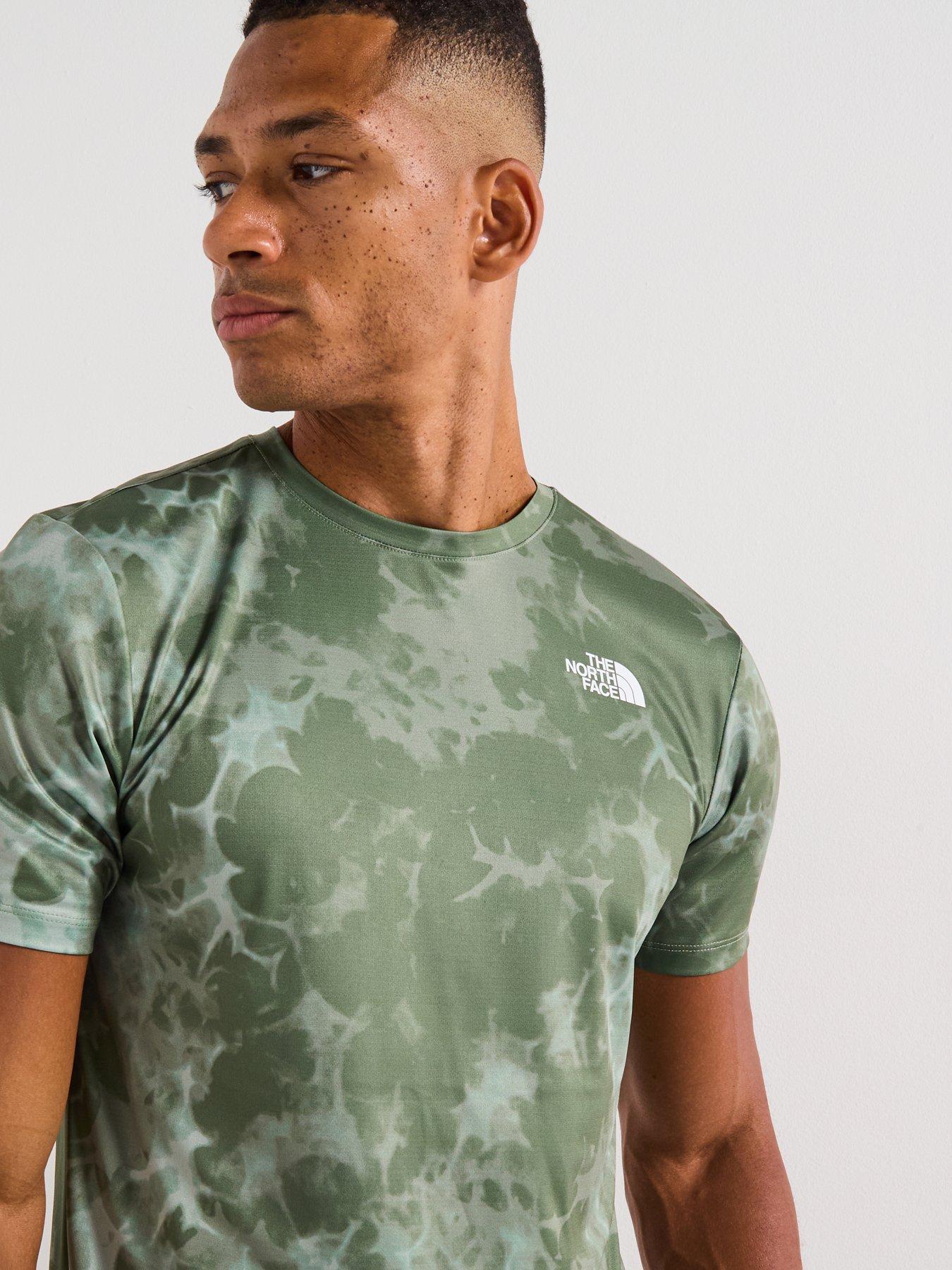 Image 5 of 6 of The North Face Men's 24/7 S/S Tee Reg Print - Khaki