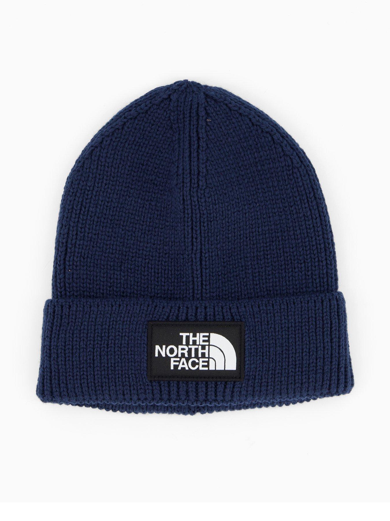 the-north-face-unisex-logo-box-cuffed-beanie-navy