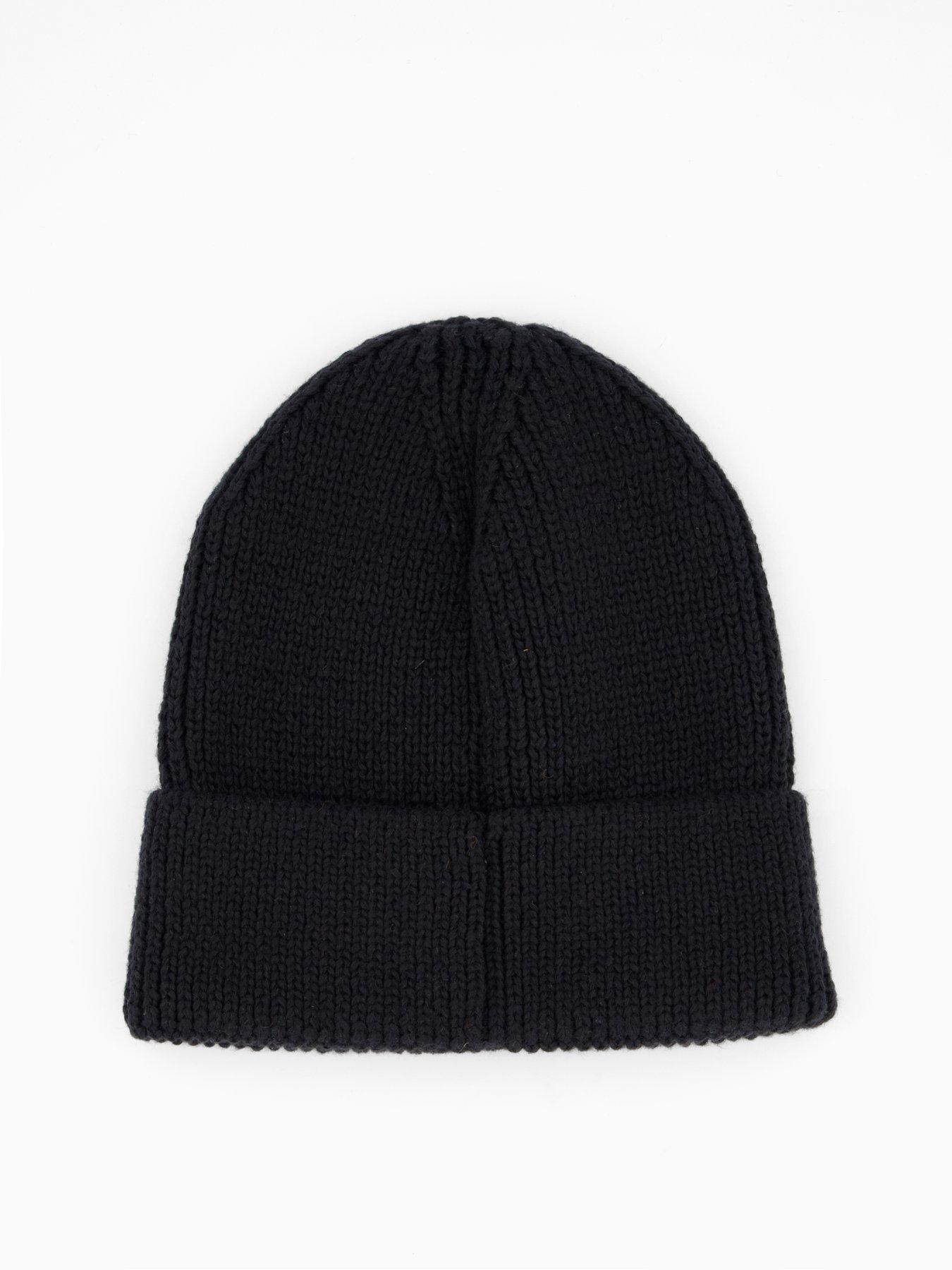 Image 2 of 4 of The North Face Unisex Tnf Logo Box Cuffed Beanie - Black