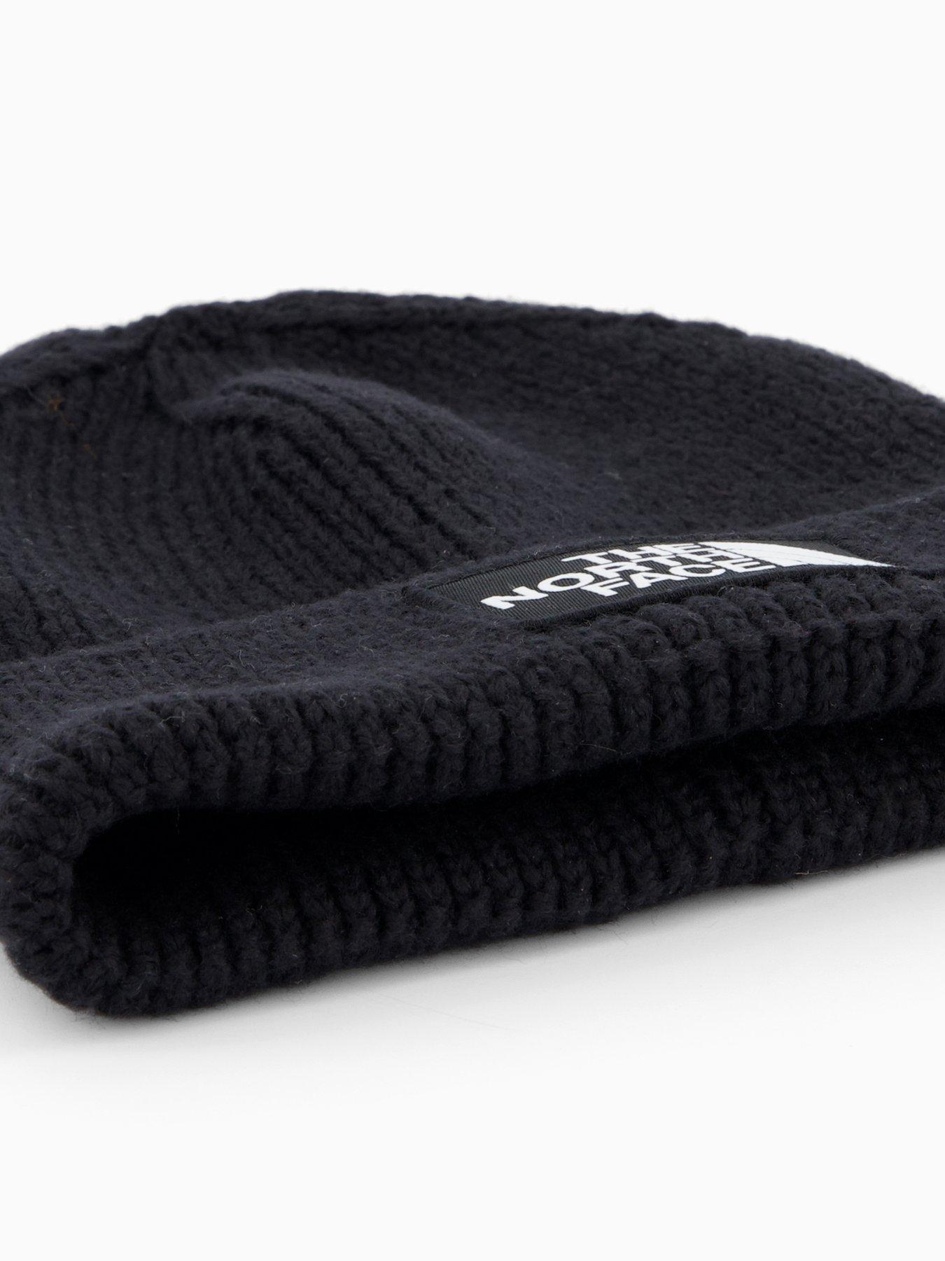 Image 4 of 4 of The North Face Unisex Tnf Logo Box Cuffed Beanie - Black