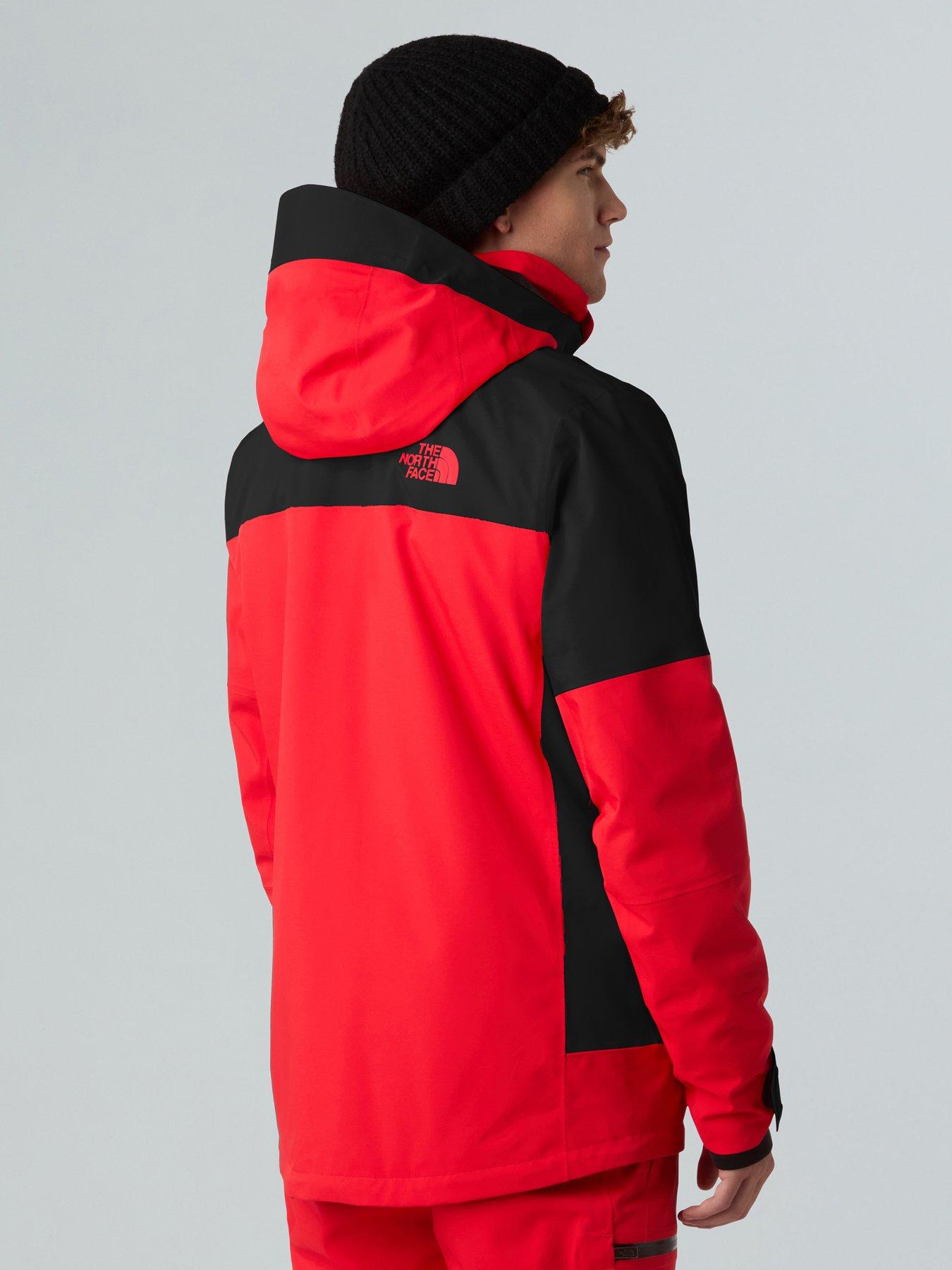 Image 2 of 4 of The North Face Mens Chakal Ski Jacket - Red/black