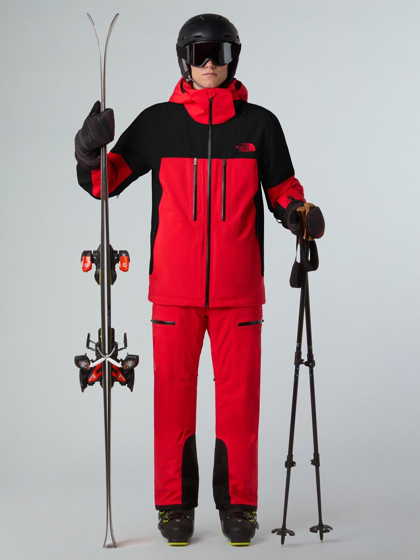 Image 3 of 4 of The North Face Mens Chakal Ski Jacket - Red/black