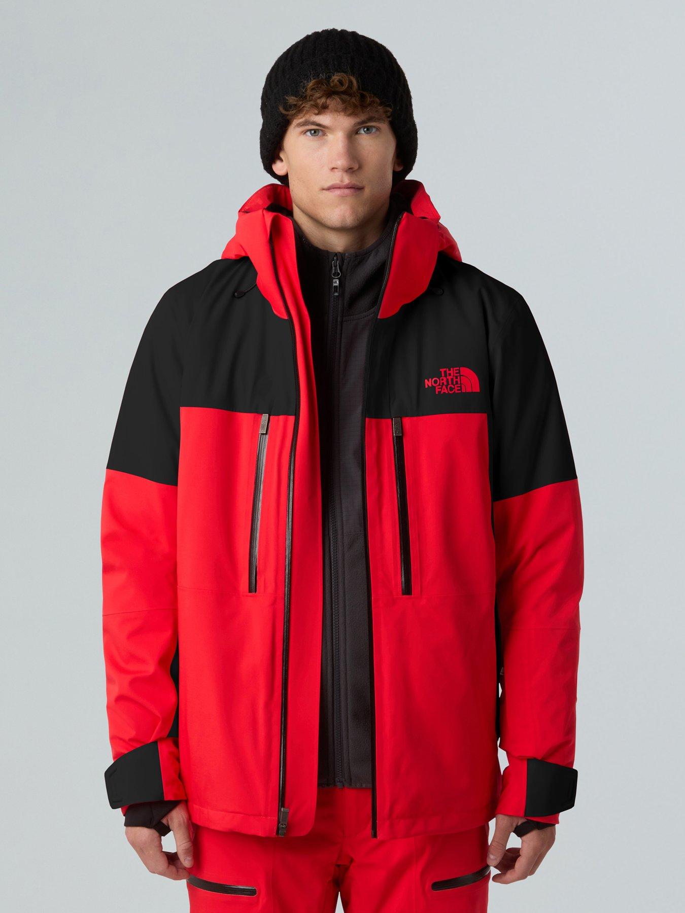 Image 4 of 4 of The North Face Mens Chakal Ski Jacket - Red/black