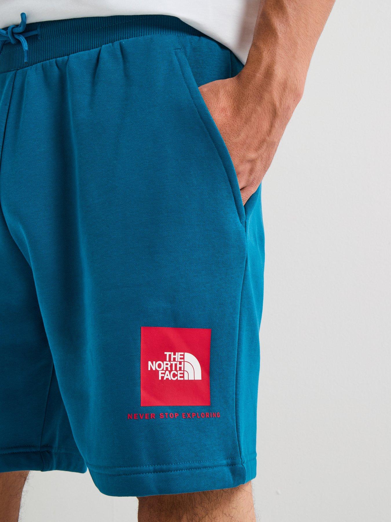 Image 4 of 4 of The North Face Men's Box Nse Regular Short - Blue