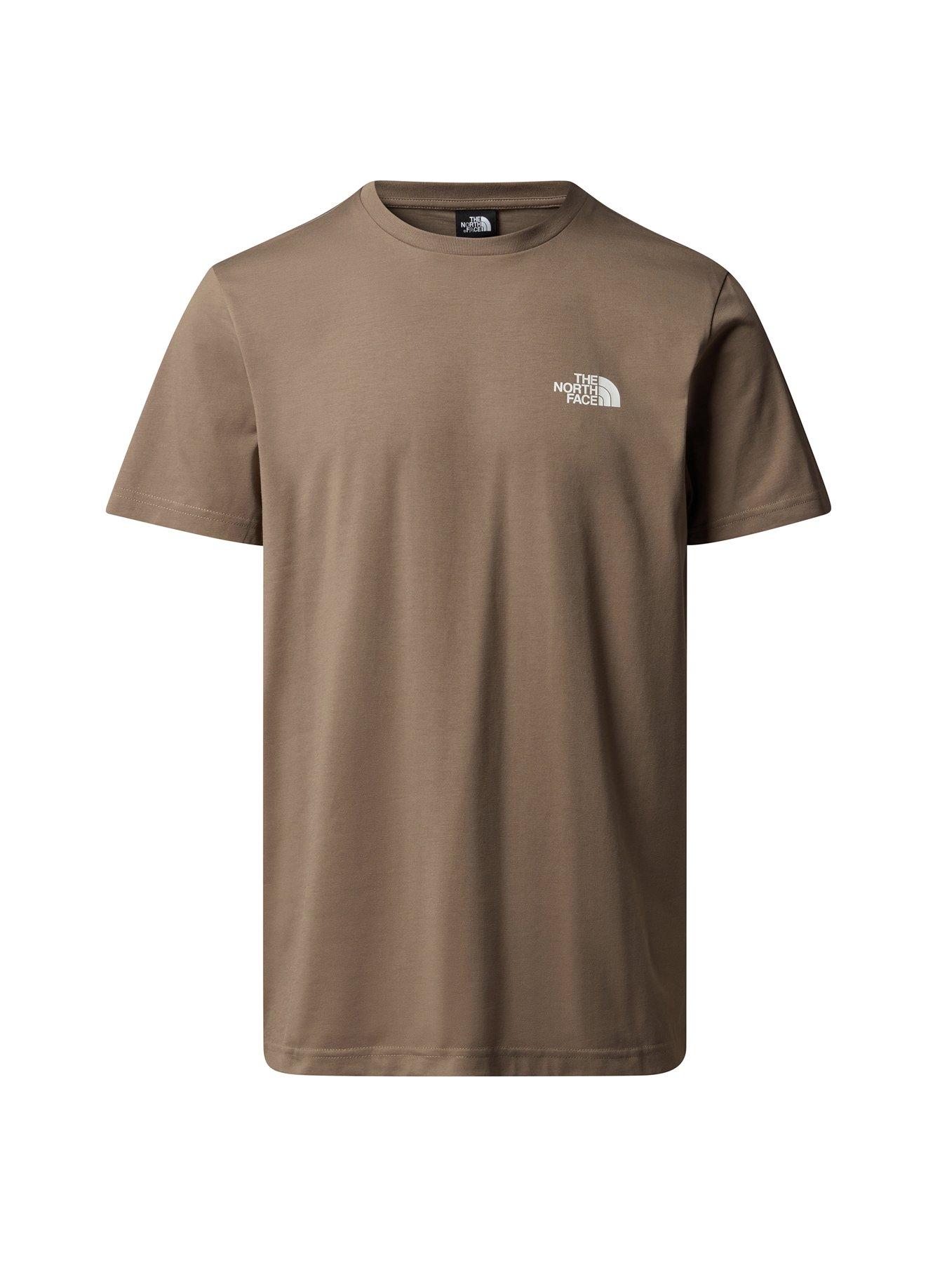 undefined Men's S/S Simple Dome Tee - Brown