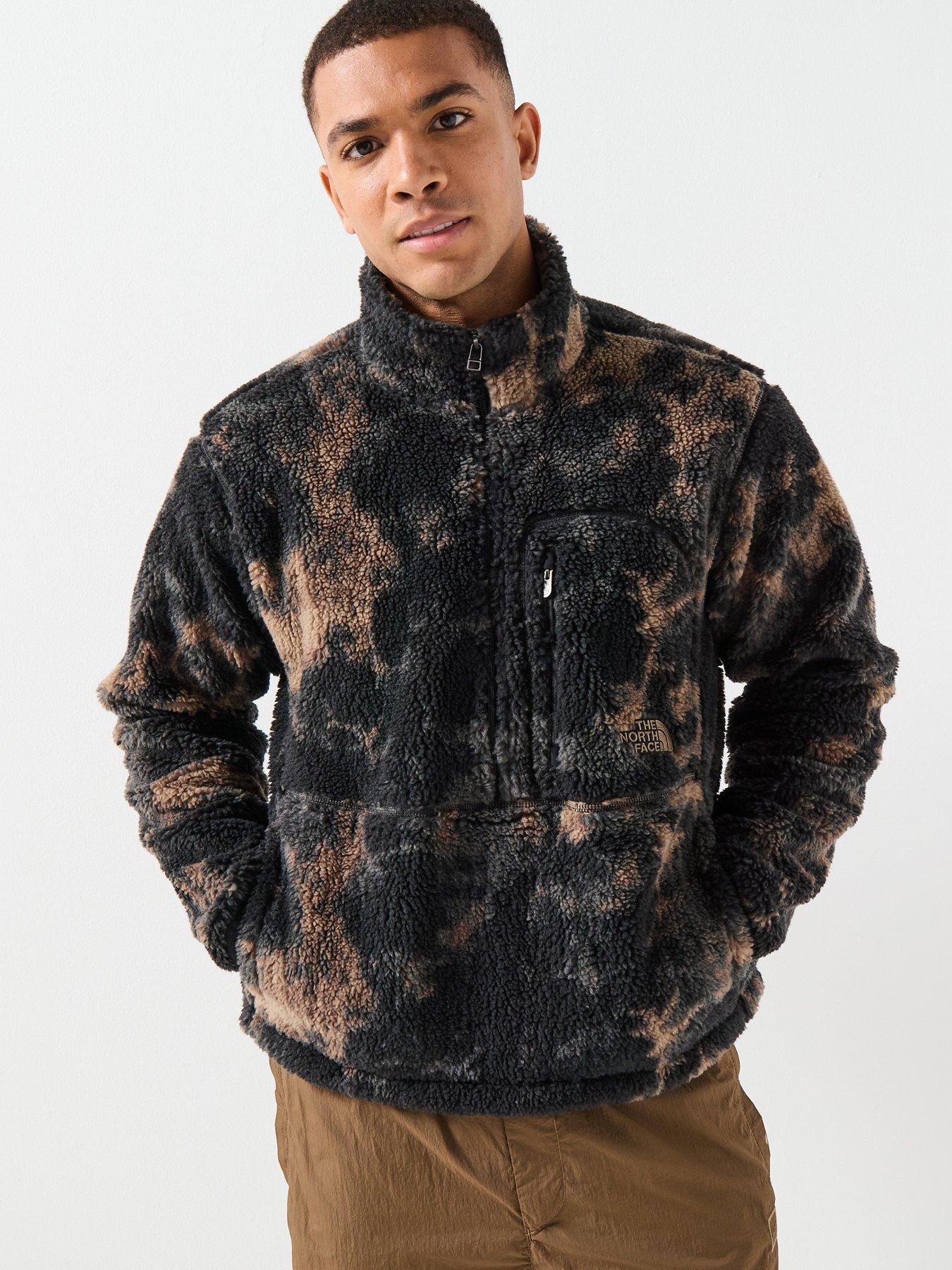 the-north-face-mens-extreme-pile-2-print-pullover-black