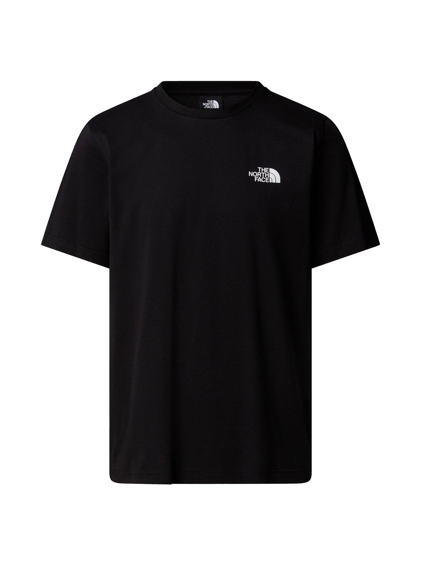 undefined Men's S/S Vertical Logo Tee - Black