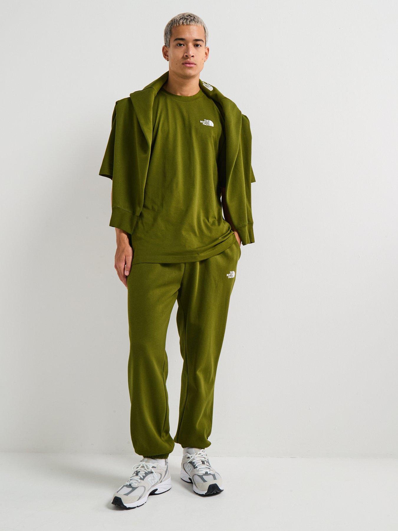 Image 3 of 6 of The North Face Mens Essential Relaxed Straight Jogger - Khaki