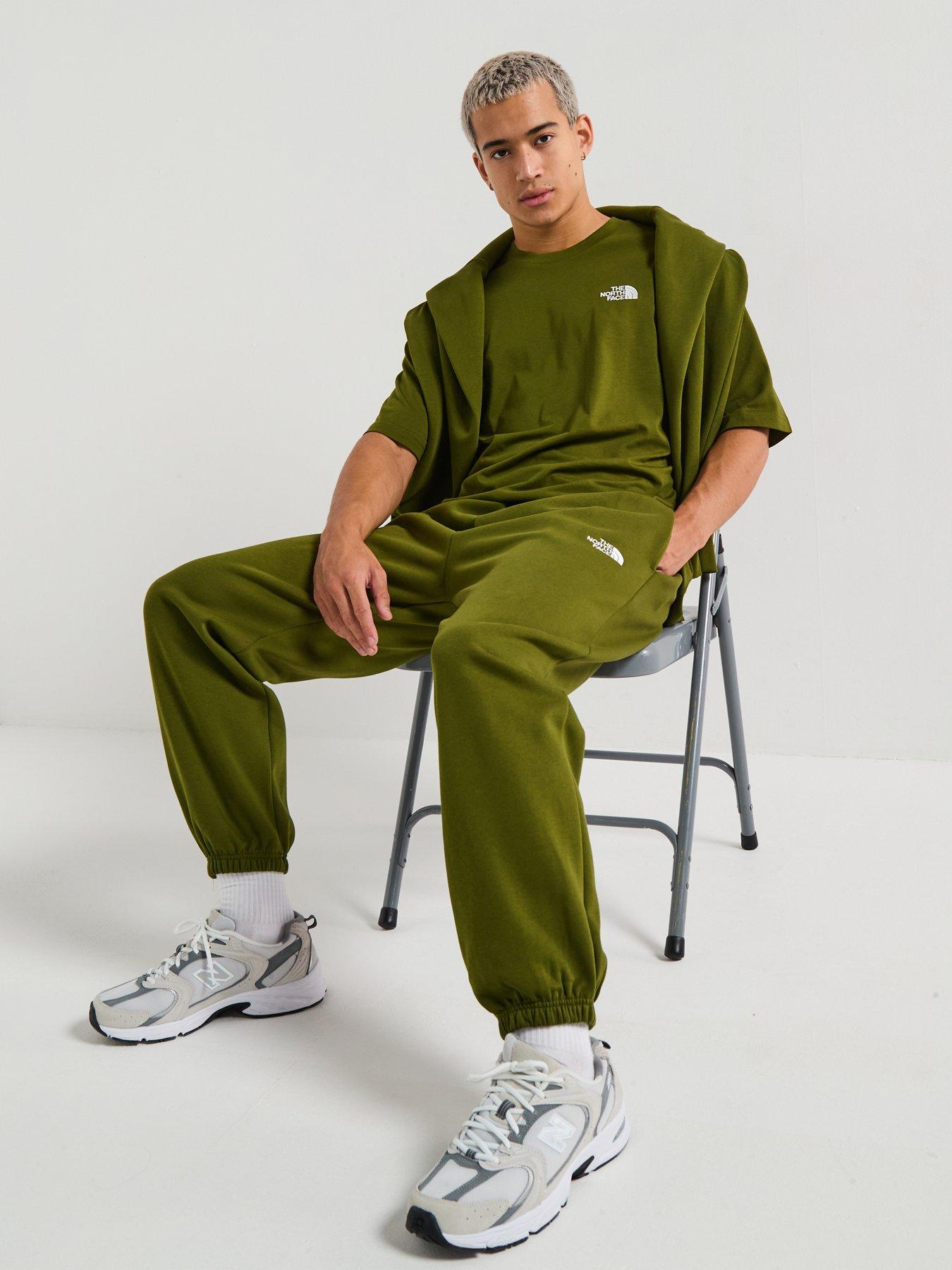 Image 5 of 6 of The North Face Mens Essential Relaxed Straight Jogger - Khaki