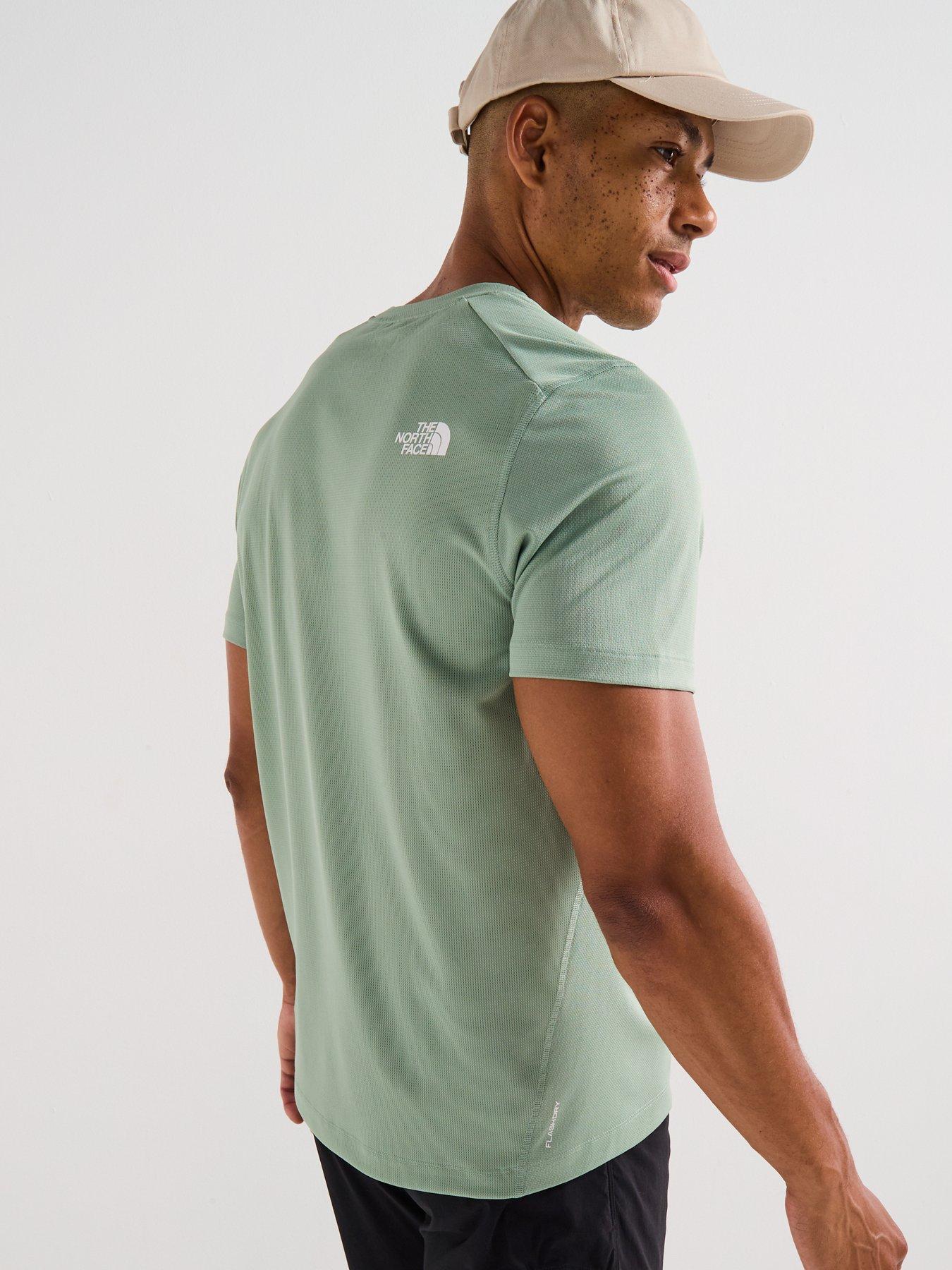 Image 2 of 5 of The North Face Men's Lightbright Short Sleeve T-Shirt - Green