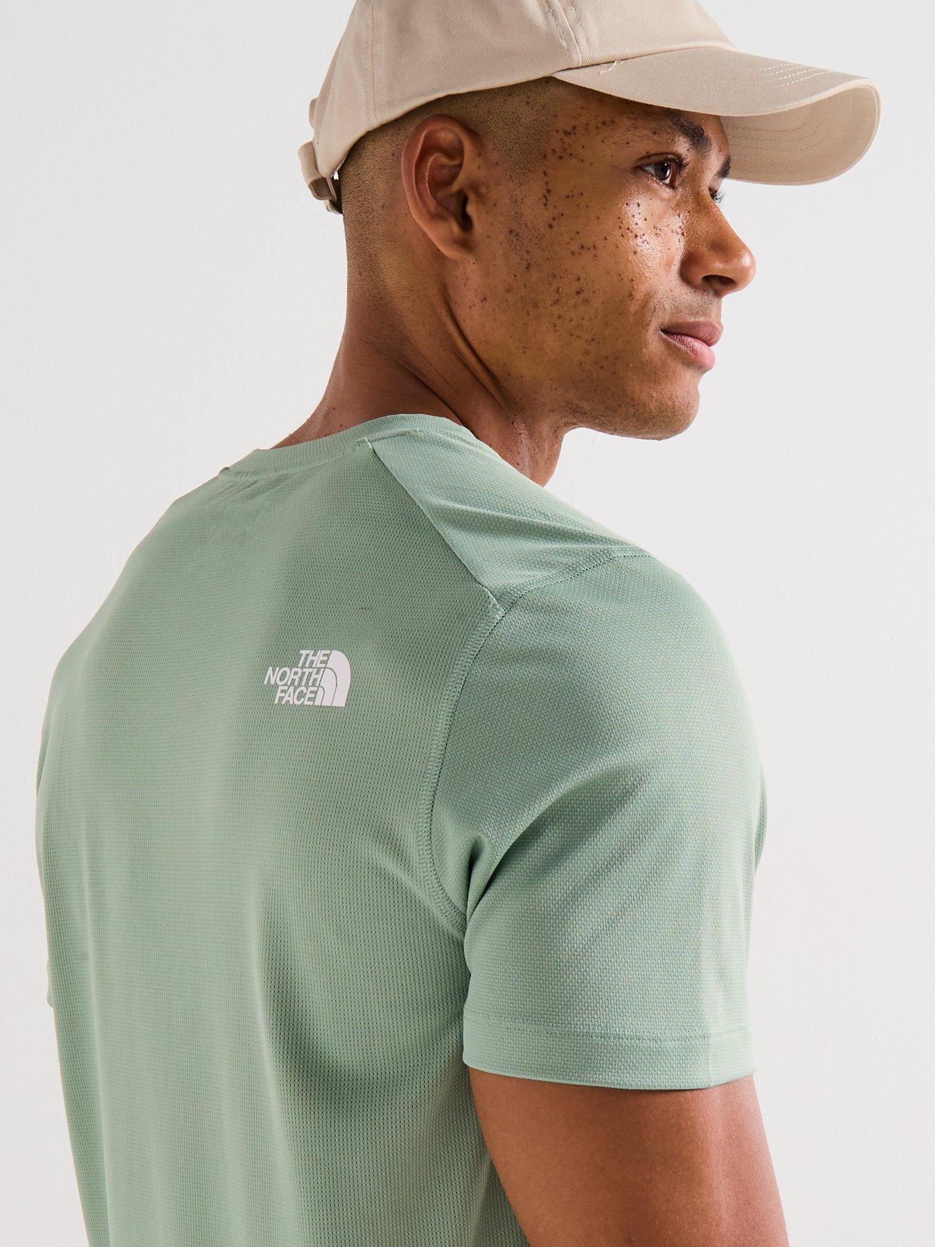 Image 4 of 5 of The North Face Men's Lightbright Short Sleeve T-Shirt - Green